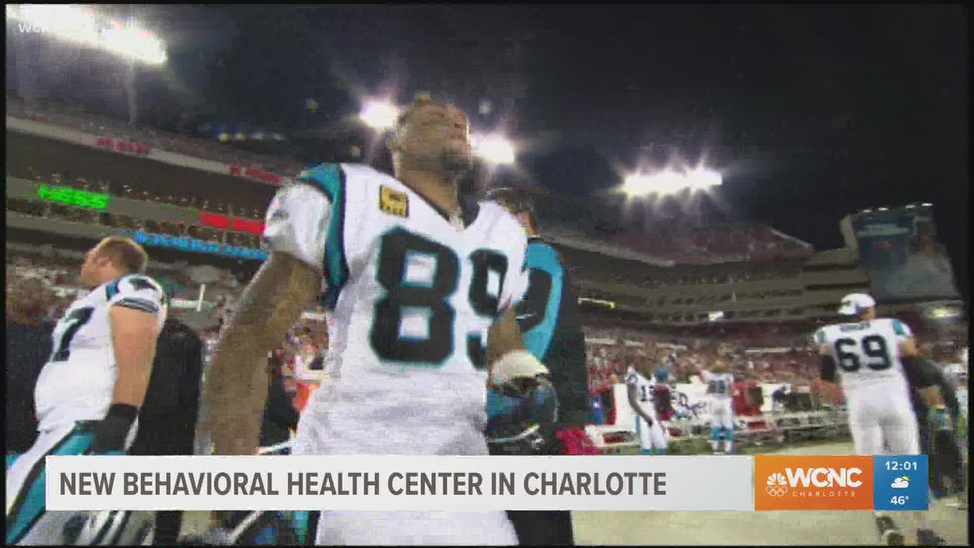 Former Carolina Panthers player Steve Smith is opening up a new mental health urgent center in Charlotte.