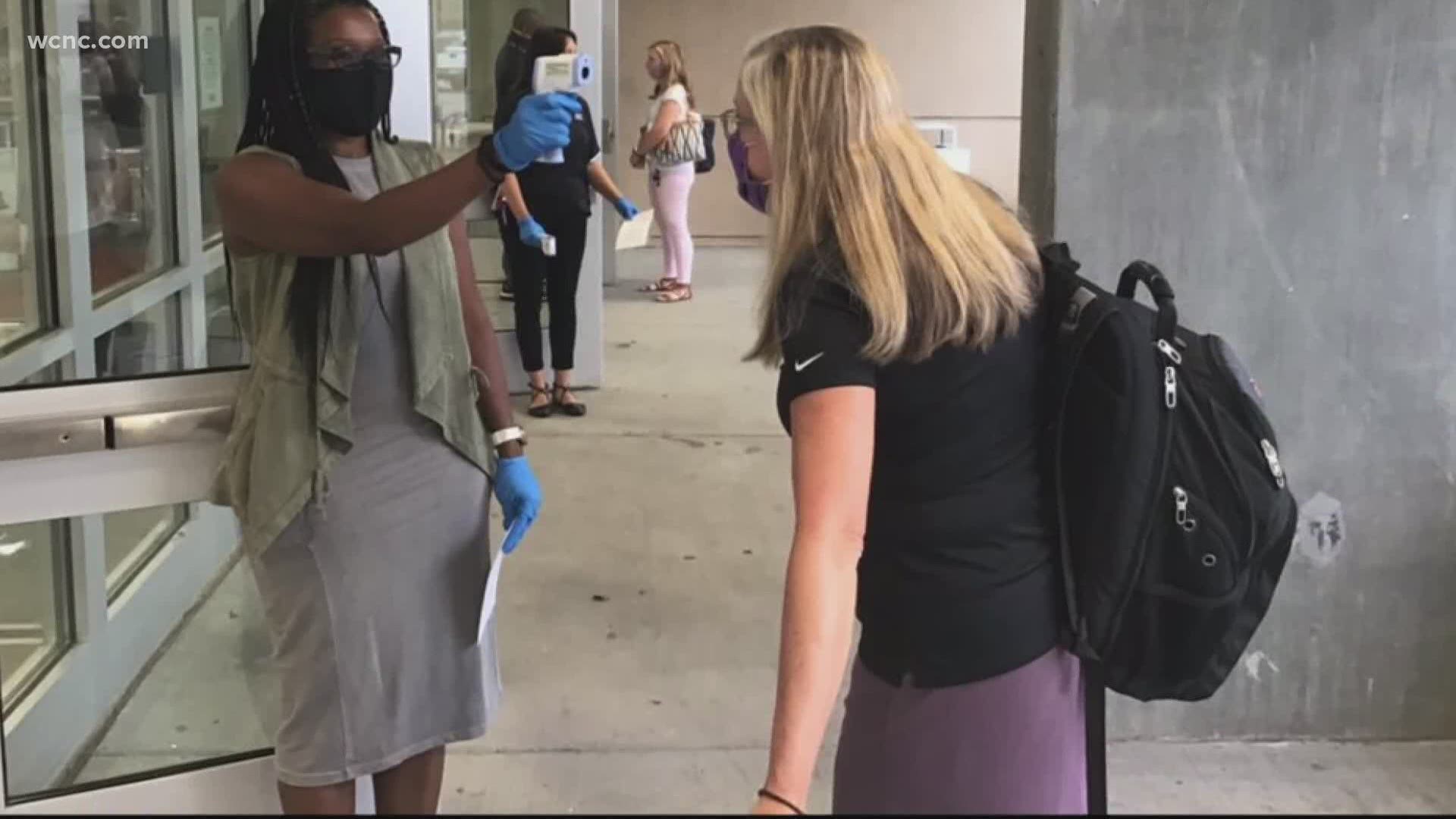 Teachers went back to school this week to prepare for the upcoming year. And while the timing is normal, the new school year is anything but usual in Charlotte.