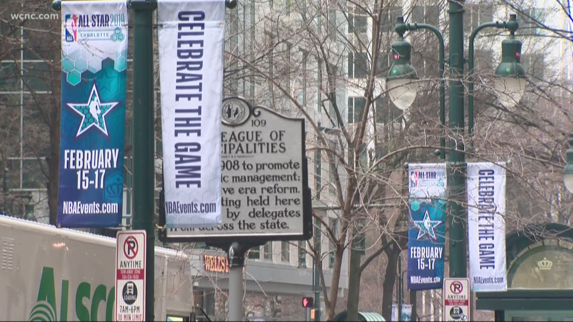 The NBA All-Star Game will bring tens of thousands of visitors to Charlotte, which could lead to major traffic problems in uptown.