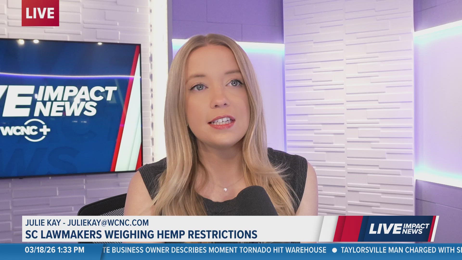 wcnc.com - Julie Kay - South Carolina lawmakers weigh hemp restrictions, worrying medical cannabis advocates