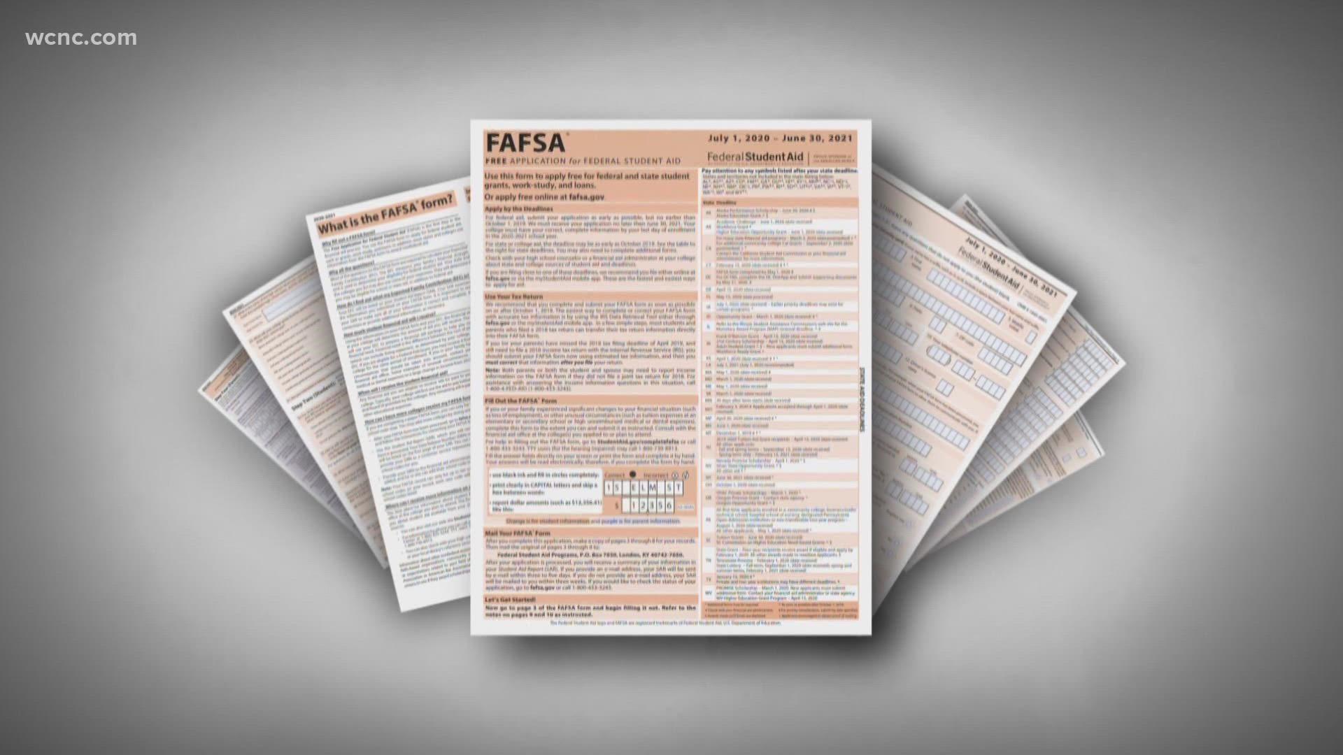 The federal government is making changes to its FAFSA application process. These changes are set to take effect in 2024.