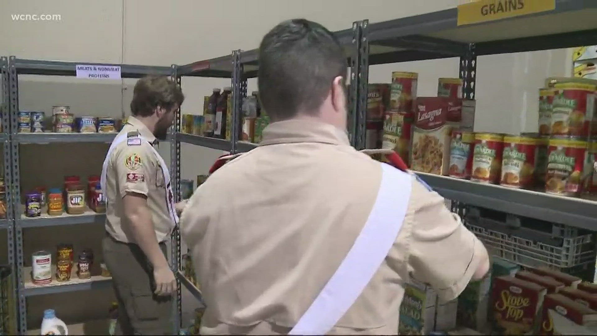 Saturday scouts will collect donations for loaves & fishes