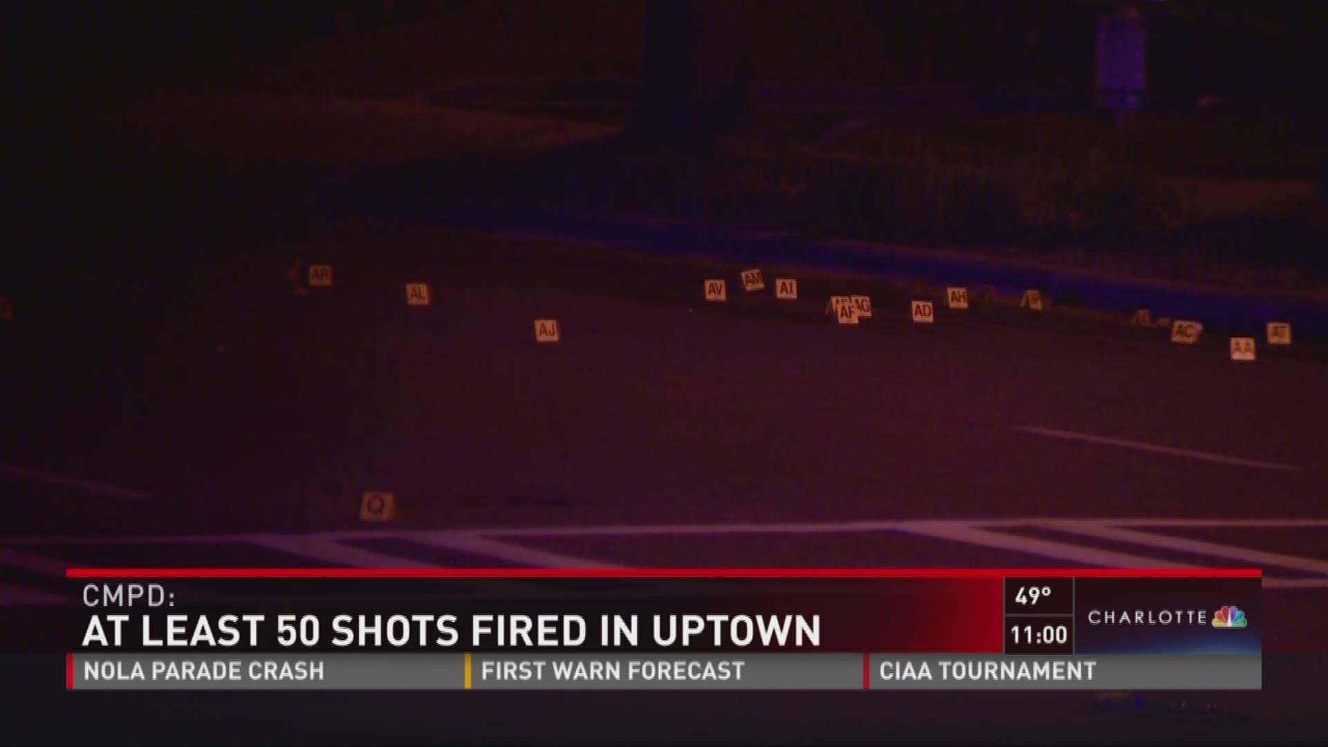 CMPD is investigating after witnesses say a woman opened gunfire on a busy highway.