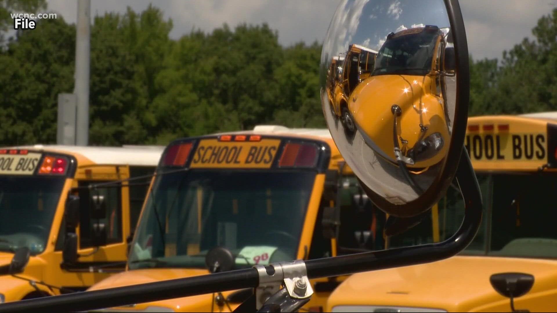 School bus drivers rallied Friday outside the North Carolina General Assembly building, saying they are overworked and underpaid.