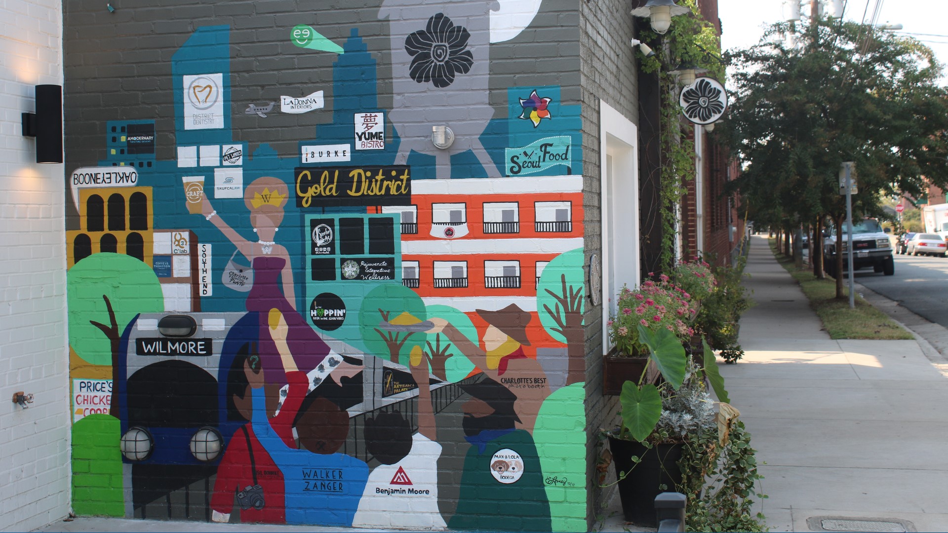 Street art and murals in Charlotte, North Carolina