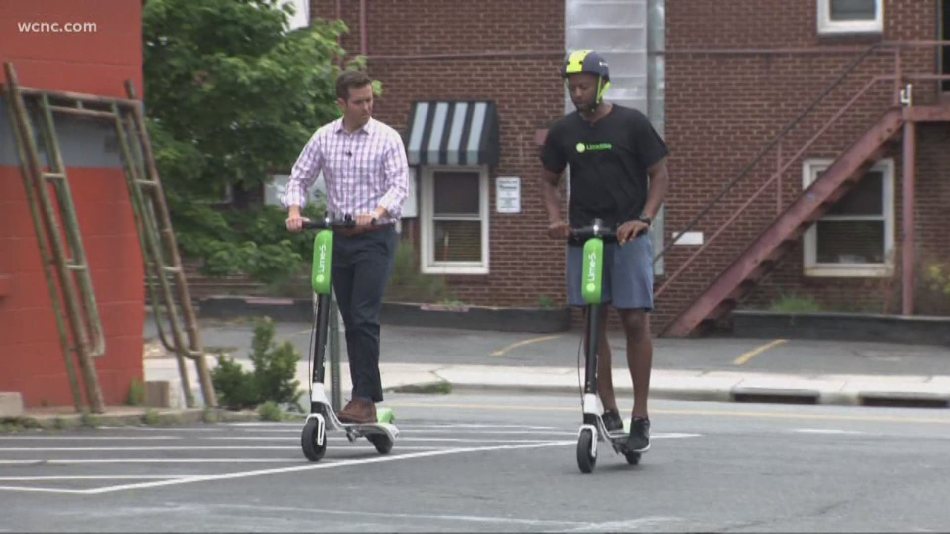 Motorized scooters will be back to Charlotte starting Monday.
