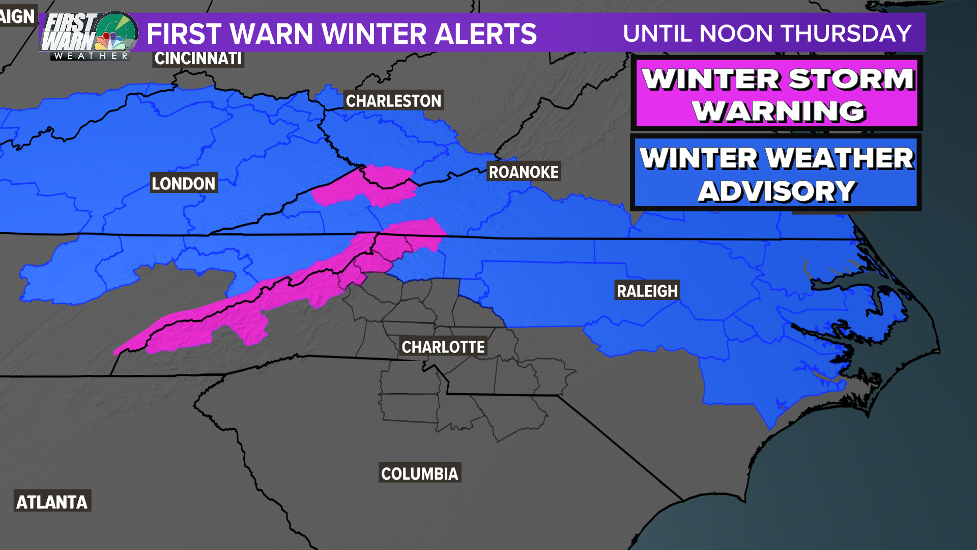 Panovich Heavy snow in NC mountains, more rain in Charlotte area