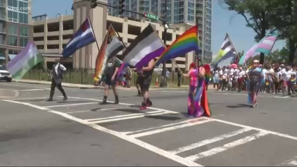 Thousands come out for Charlotte Pride Festival in uptown