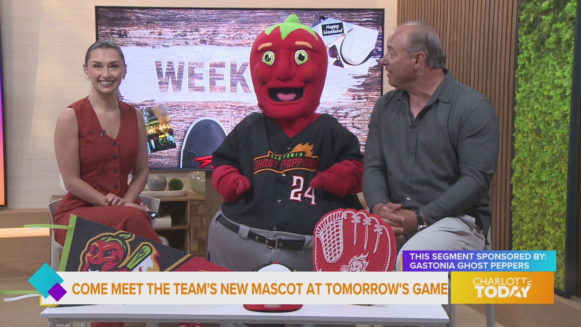 Meet their new mascot at the season opener tomorrow