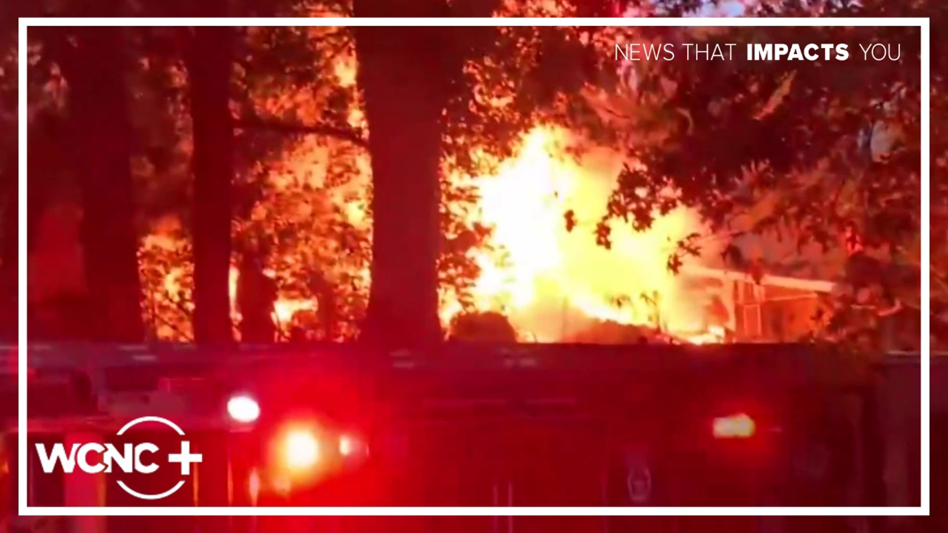 The Charlotte Fire Department is investigating after a 2-alarm house fire near Freedom Park in Charlotte on Friday morning. 