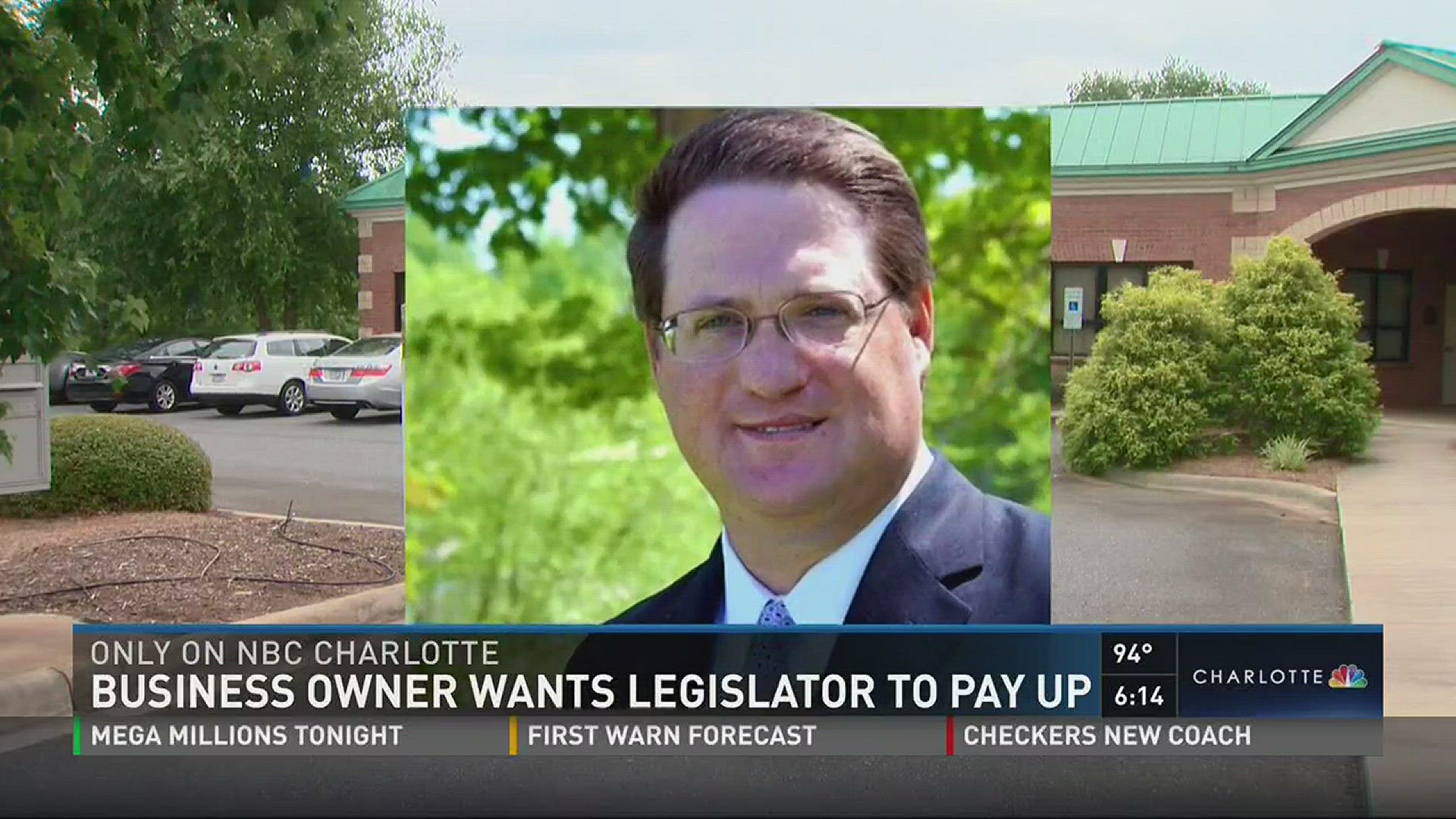 A state legislator from our area is accused of not paying his bills-- to the point where a small business owner says he's about to go under.