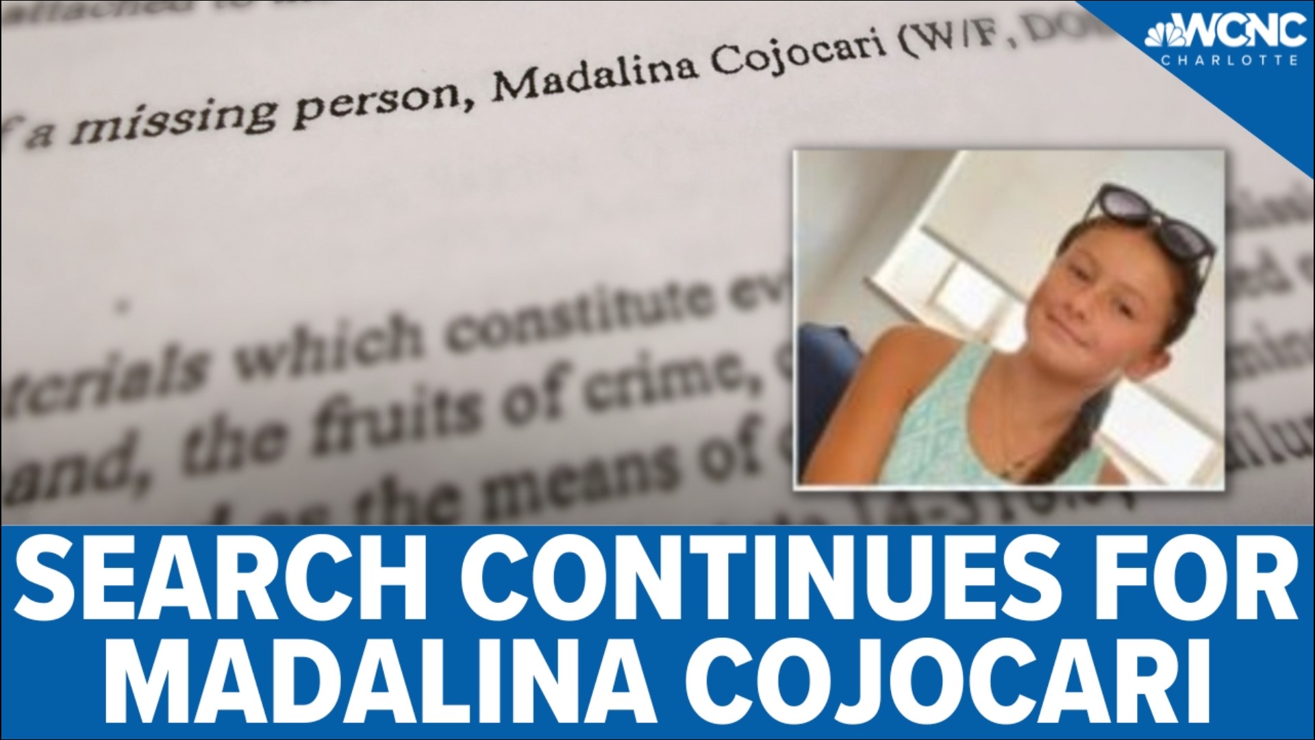 The search for Madalina Cojocari continues on today's three month mark since the 11 year old was last seen publicly.