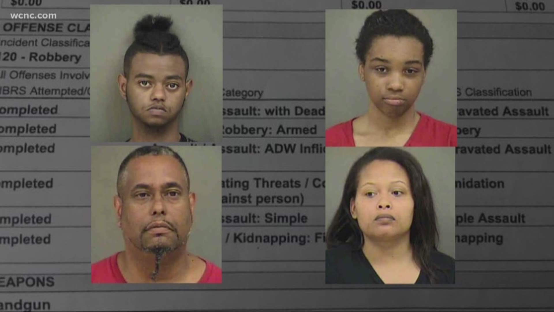 Four people are behind bars after kidnapping and torturing a teenager for days.
