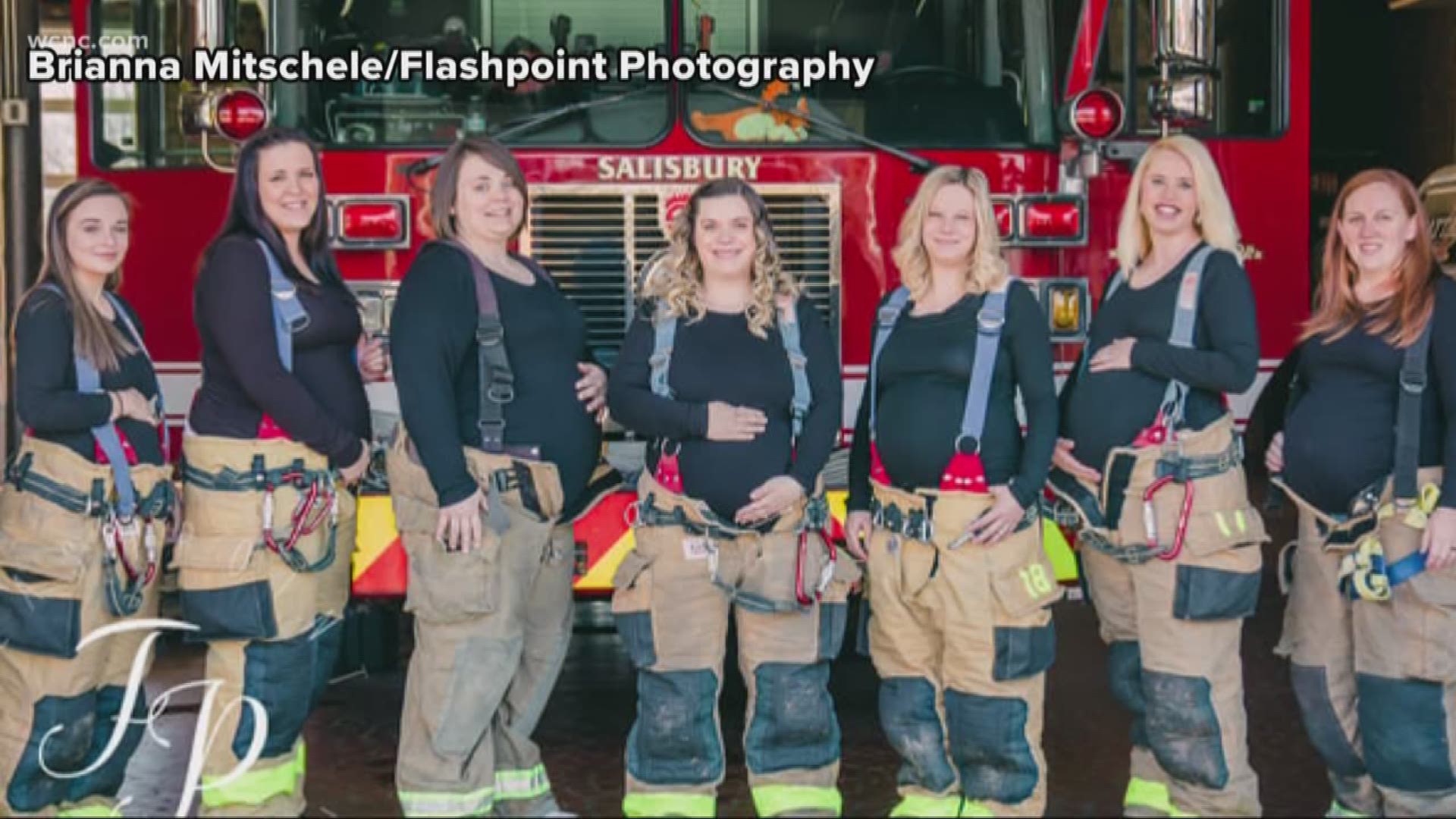 There's a baby boom happening in one local fire department. Seven firefighter wives at the Salisbury Fire Department are pregnant.they're all due in the coming months. Some as soon as next week, and others not until September.