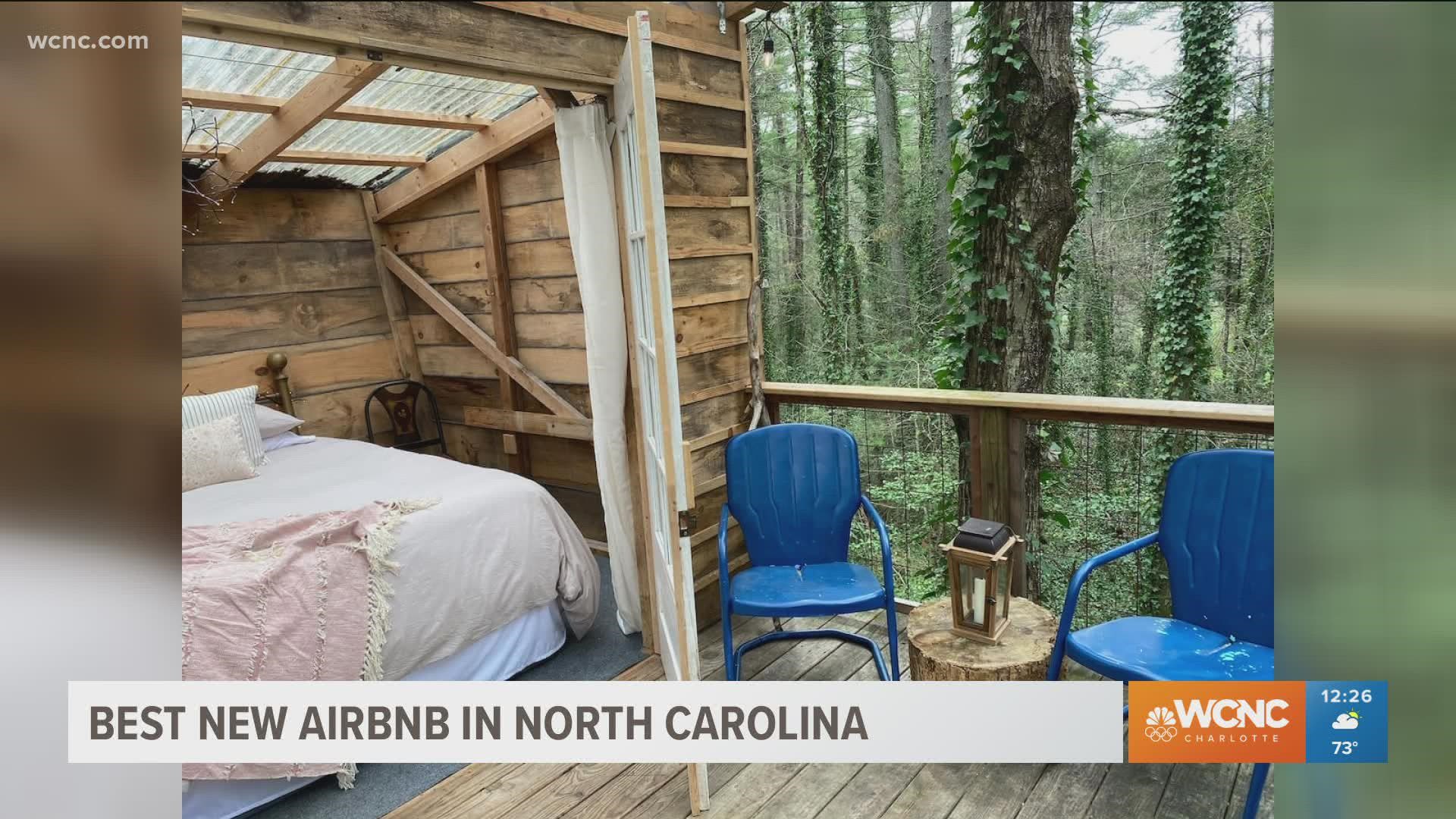 This is the best new Airbnb in North Carolina