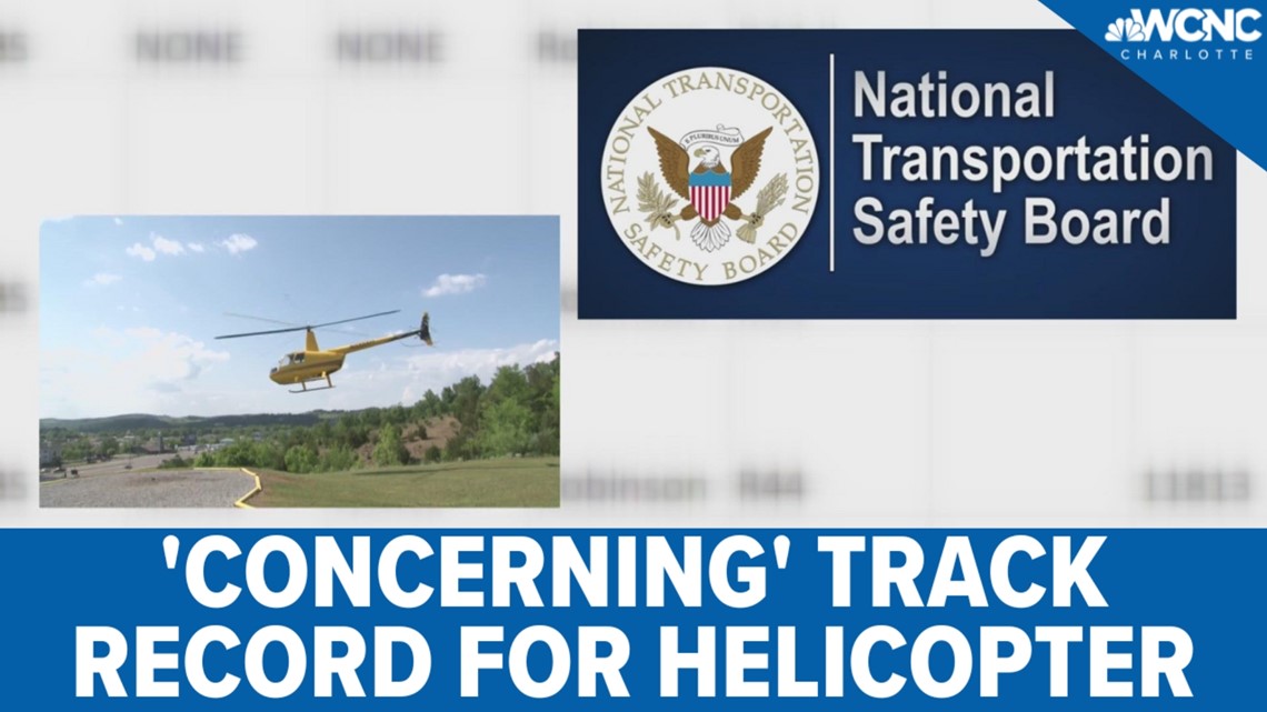 'Concerning' track record for helicopter