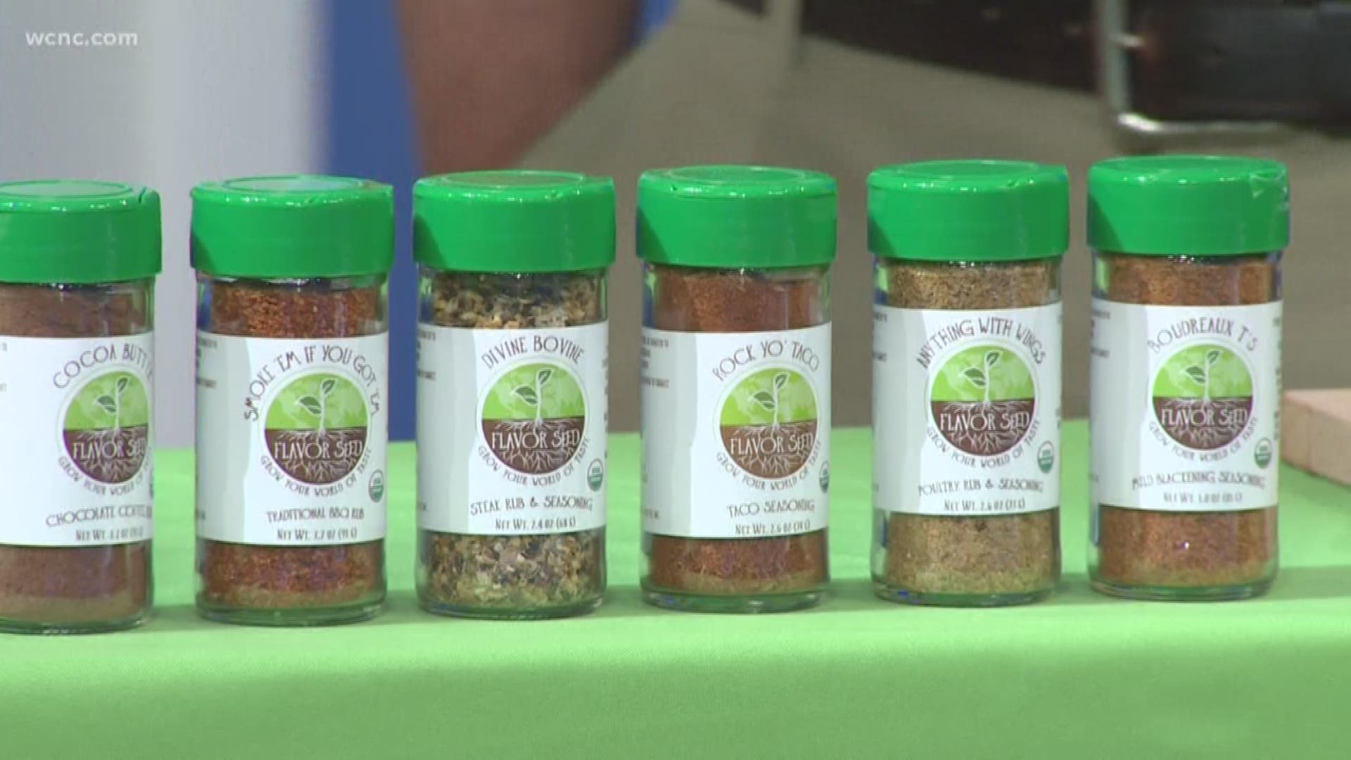 A local man created Flavor Seed to help people eat healthy, organic and delicious food with the help of his spice blends.
