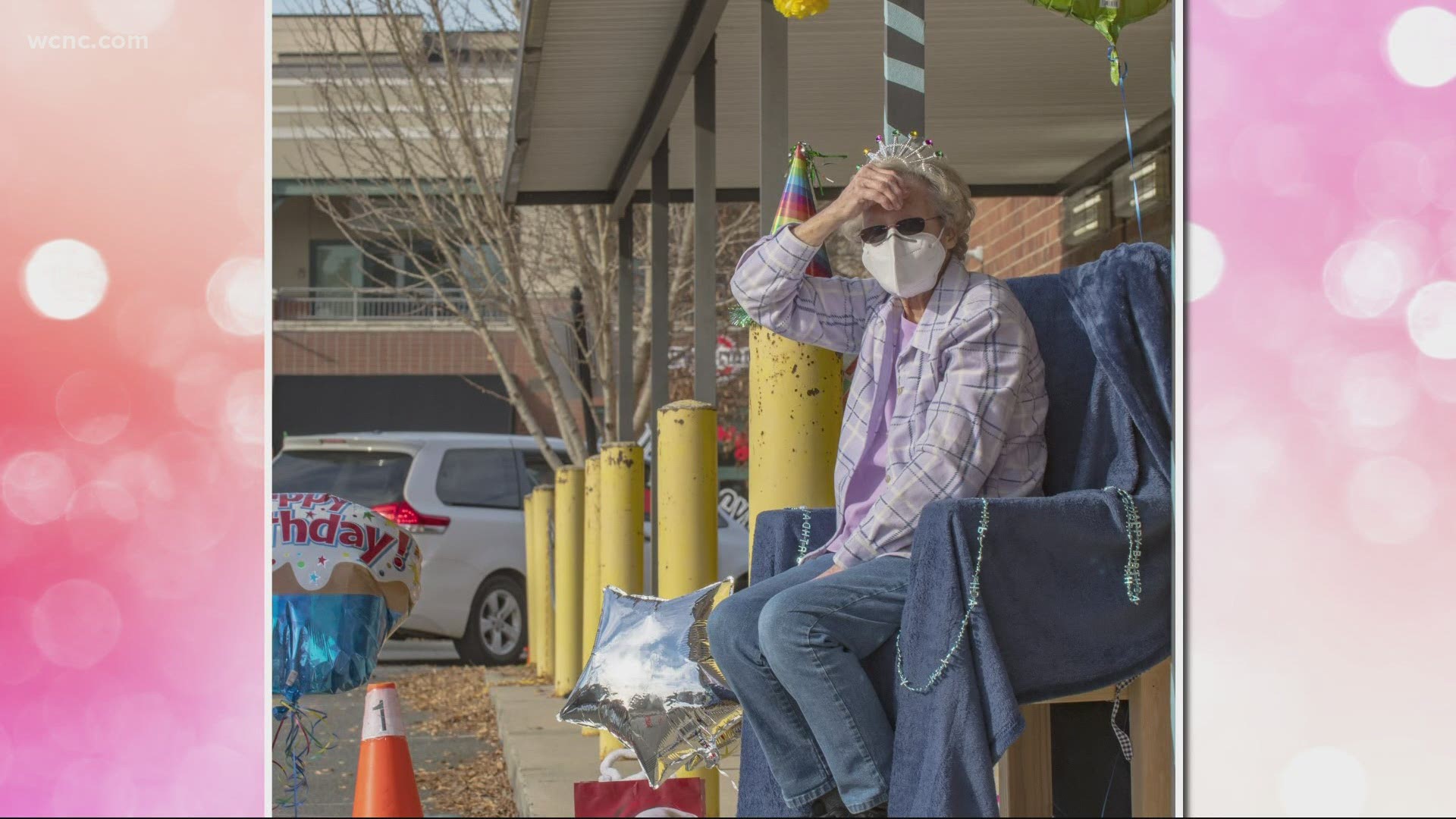 She's known as "Maw Maw" in the school among students and staff. The students are like her grandchildren, so they threw her a parade to celebrate her 80th birthday.