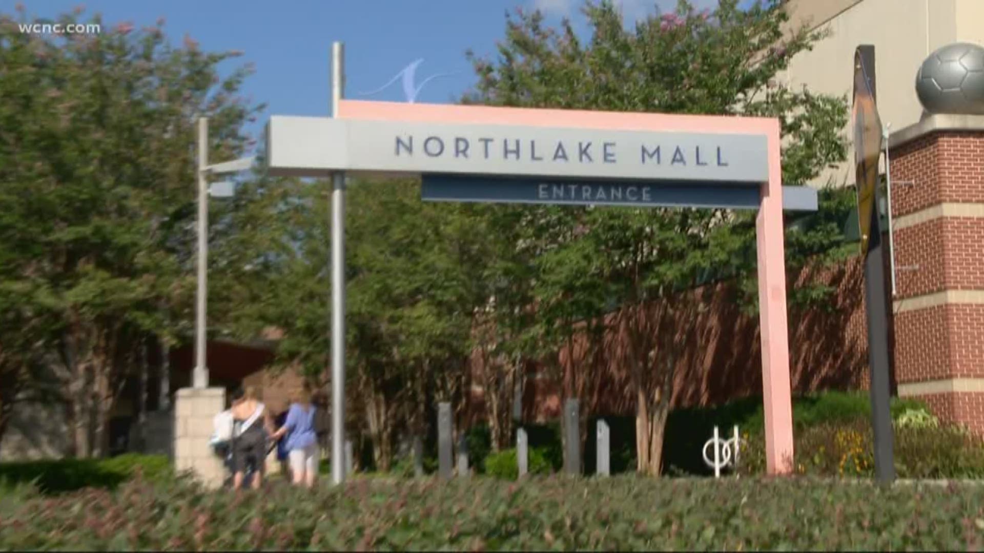 Police said two women left two toddlers in a car and went into Northlake Mall where they were caught concealing merchandise.