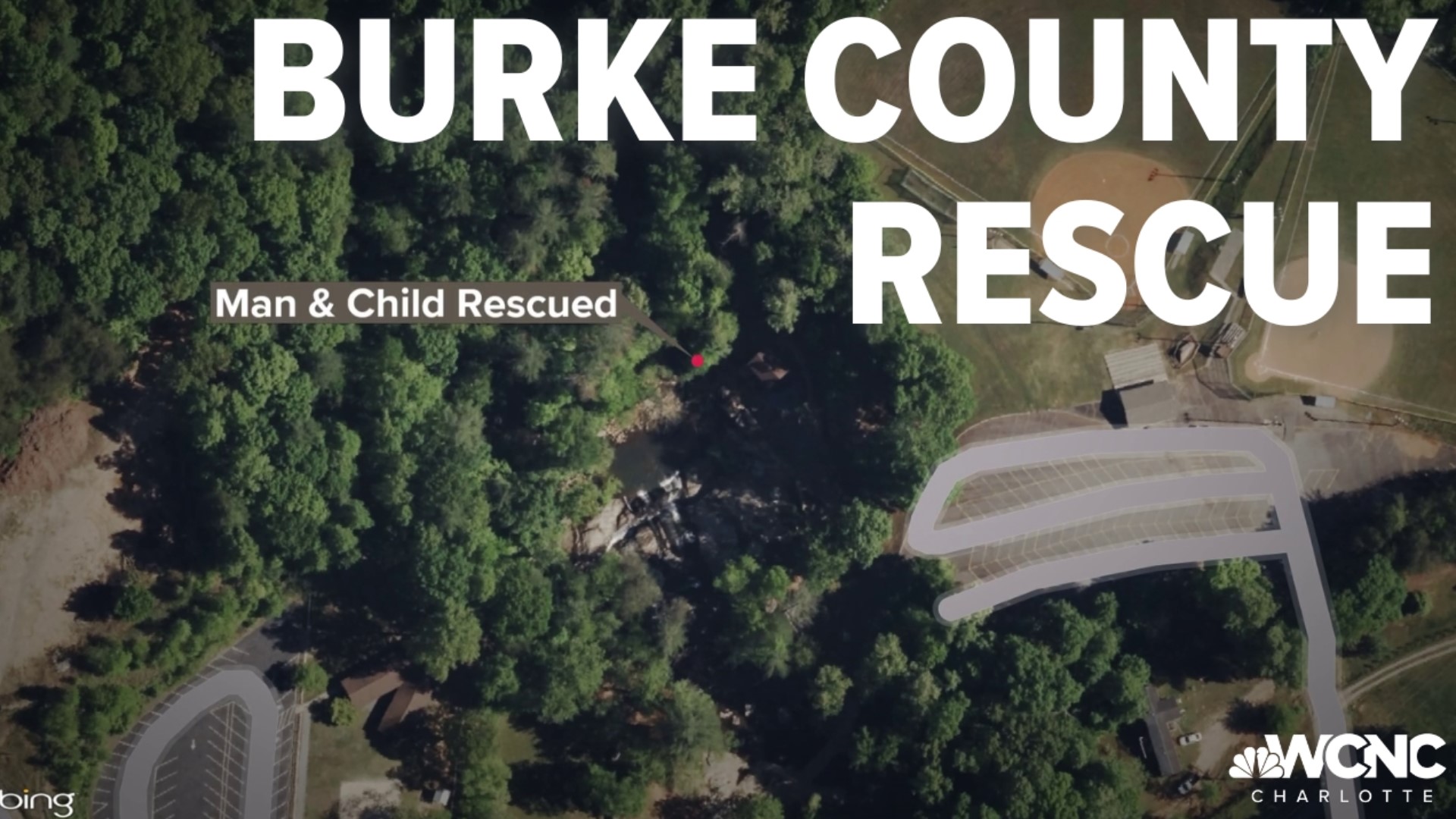 The Burke County Emergency Communications Center received a 911 call around 8 a.m. after the incident, reporting that three people had slid roughly 20 feet.
