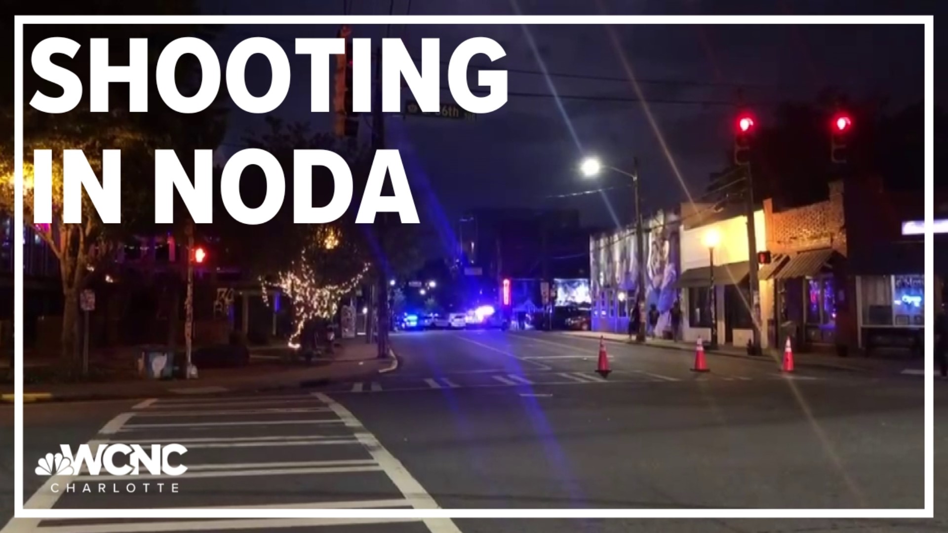 Medic reports two people were hurt Friday evening in the NoDa neighborhood. CMPD later confirmed one of the two was shot following a fight.