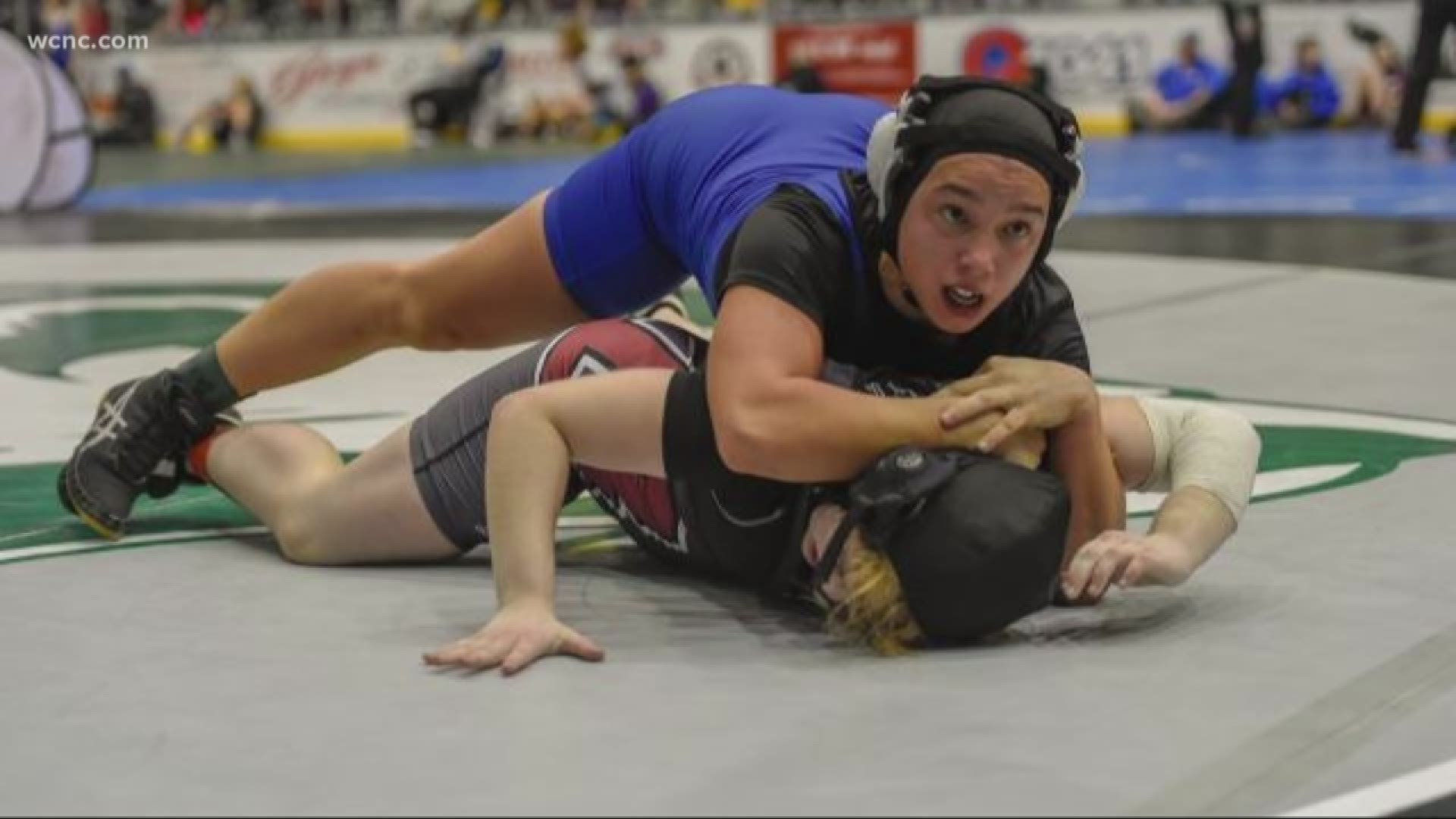 This was the first year the NCHSAA held a girls wrestling state invitational, getting 87 competitors.