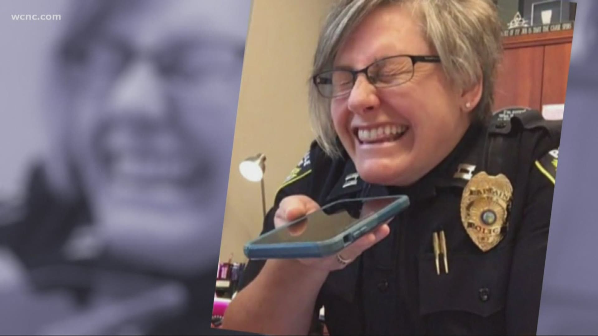 A video out of Apex, North Carolina is going viral after Police Captain Ann Stephens picked up her phone to find a scammer on the other end of the line this week.
