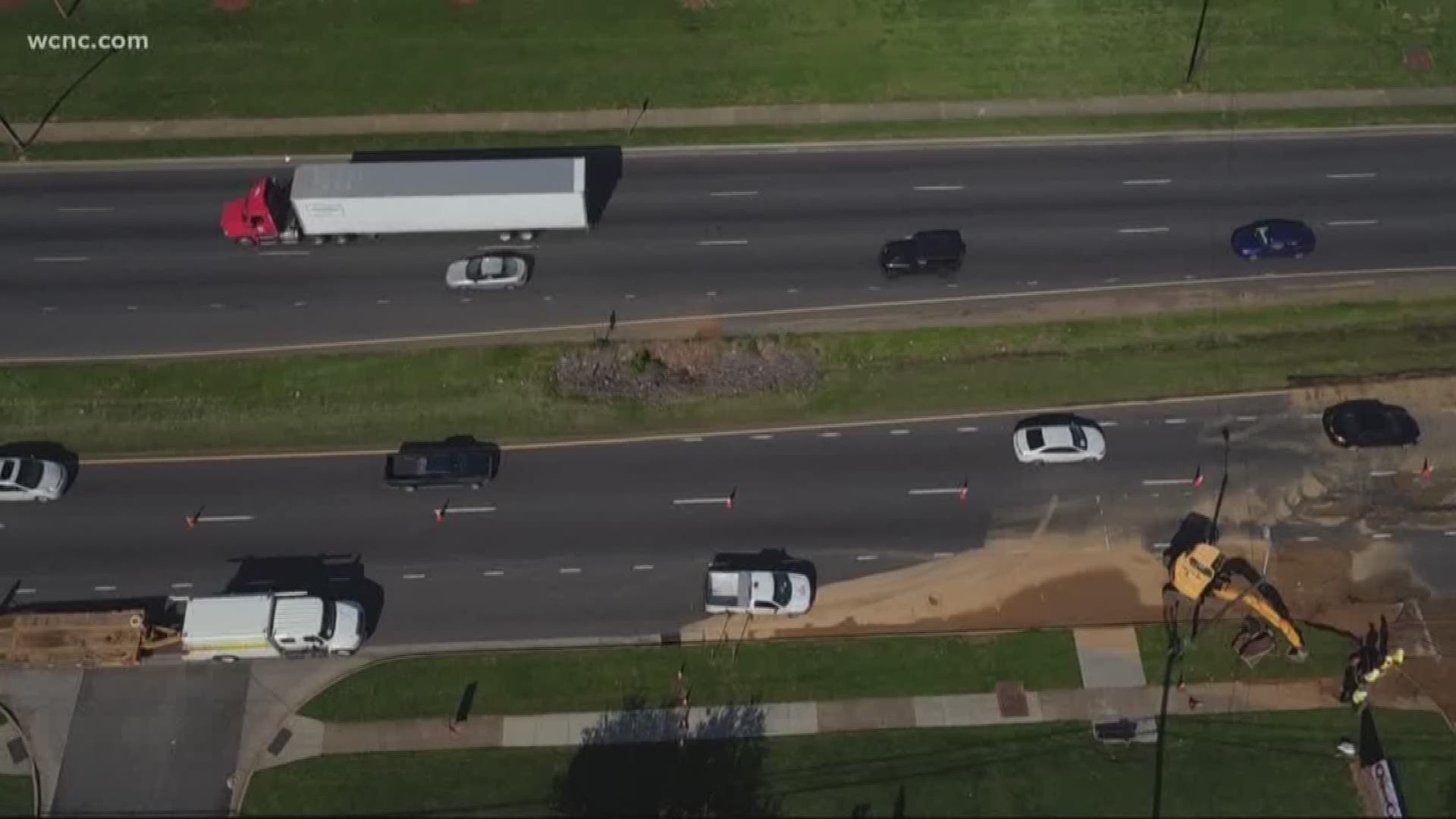 As crews finish up repairs on a large sinkhole caused by a water main break in southeast Charlotte, Charlotte Water tells WCNC.com water main breaks and sink holes are becoming more frequent.