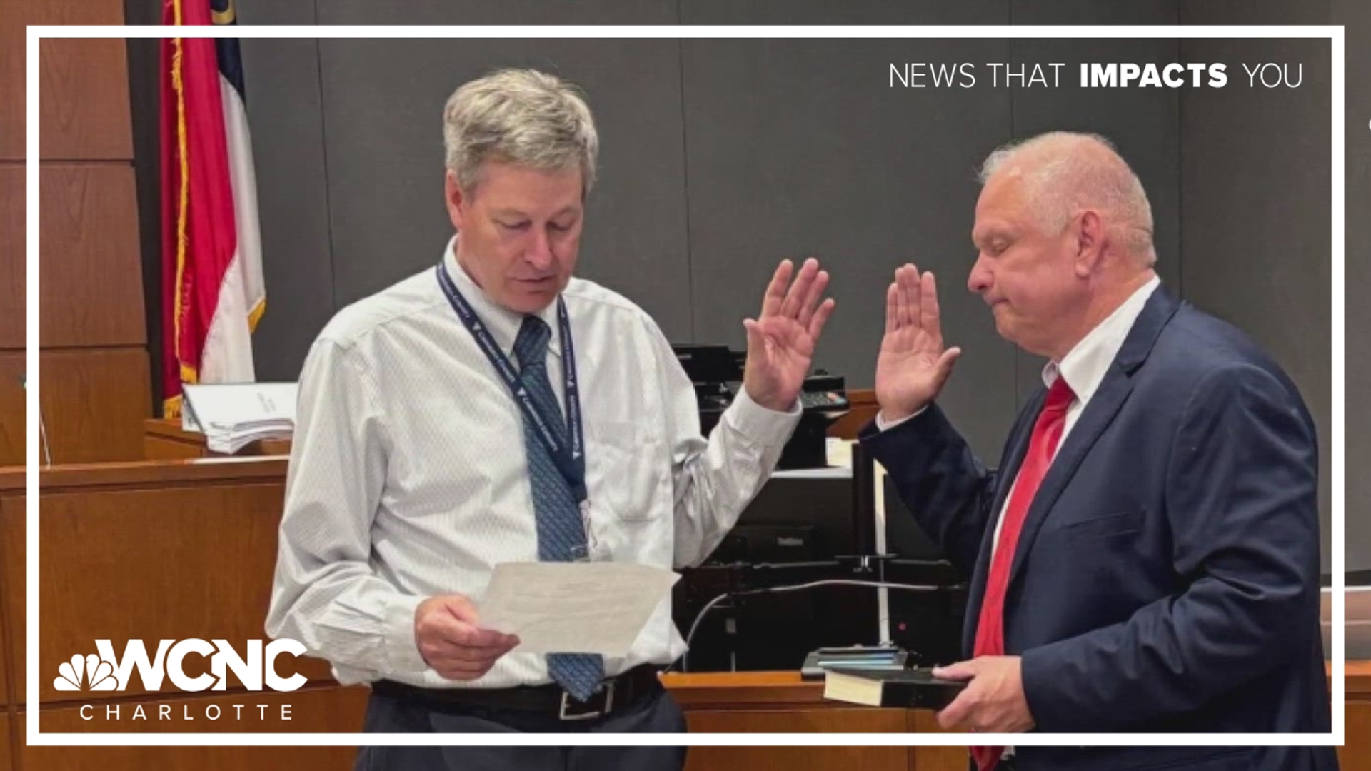 It comes after a judge blocked someone else from taking the seat, saying commissioners did not follow the proper procedure. 