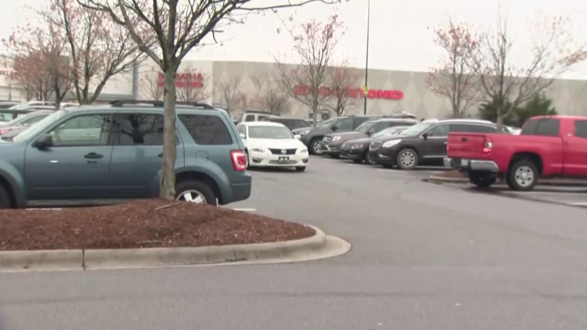 A woman shared a post on Facebook claiming she "locked eyes" with a strange man in the parking lot near Bed Bath and Beyond in Concord Mills Mall.
It says the man followed behind her into the mall and approached her. According to Concord Police "no crime occurred."