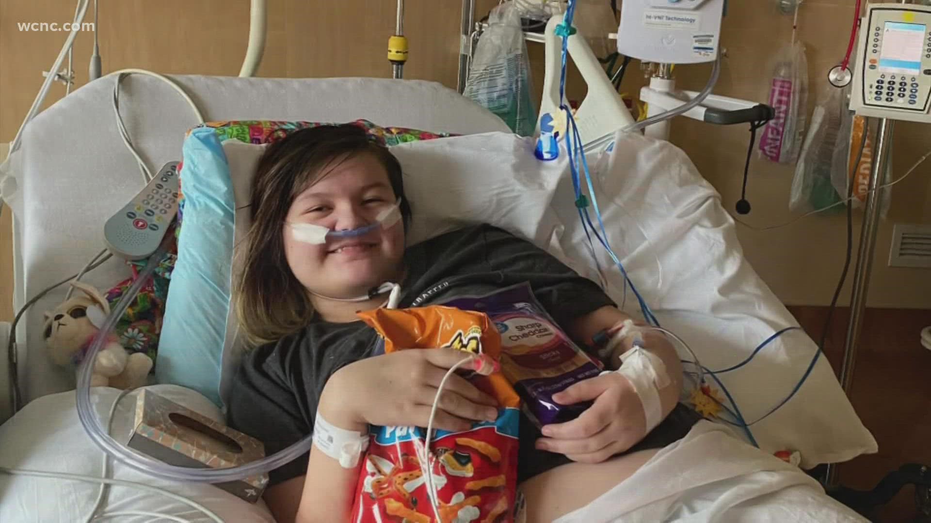 Caldwell County teenager Zoey Taylor is now on the road to recovery after catching COVID-19 with symptoms so severe she had to be airlifted and placed on oxygen.