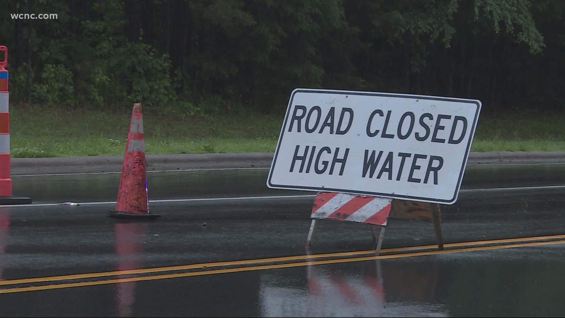 Since everything was already saturated, heavy rainfall Wednesday quickly led to flooding.
