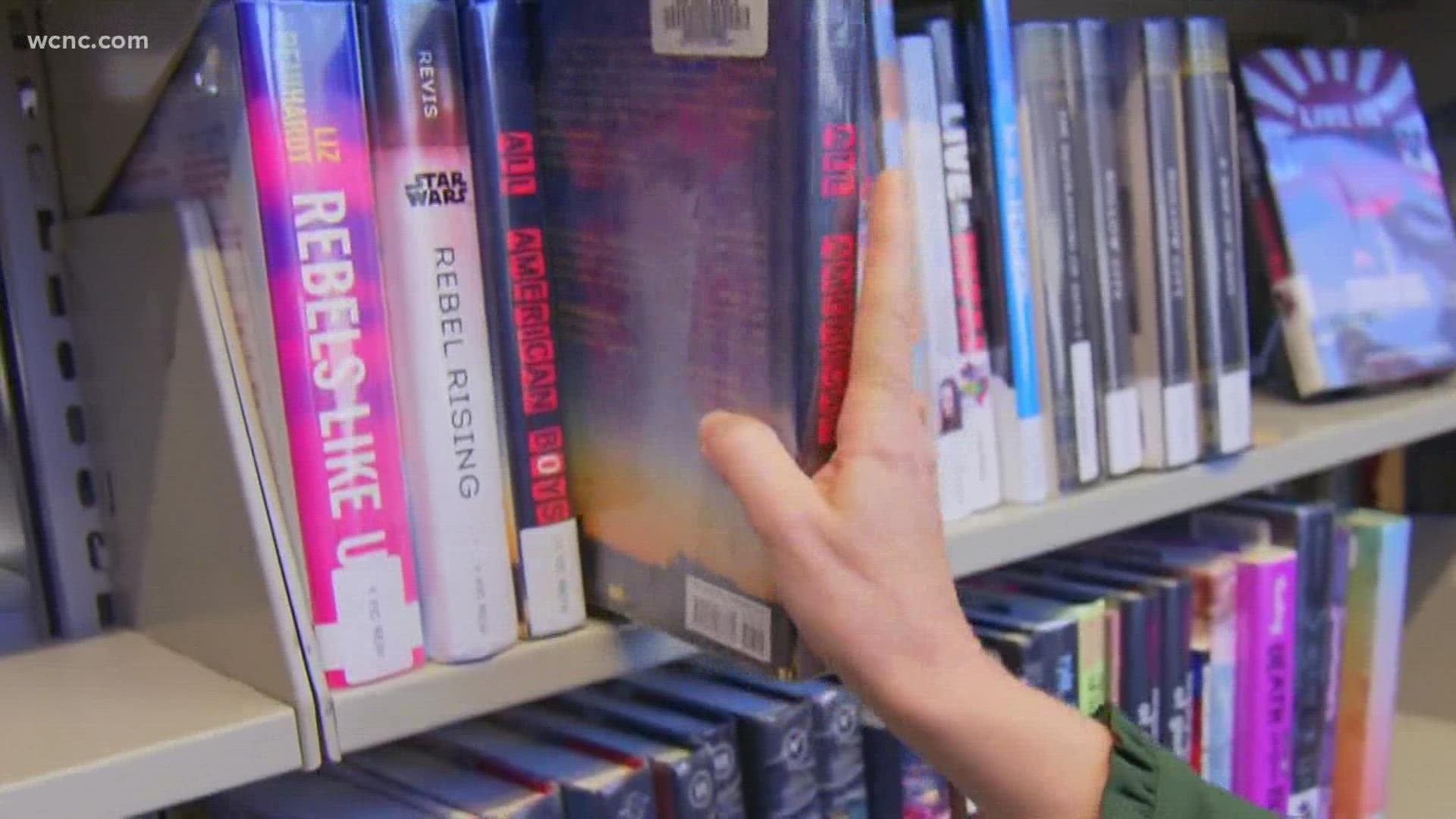 A group called Red Wine and Blue says it's working to keep some "banned" books in libraries.