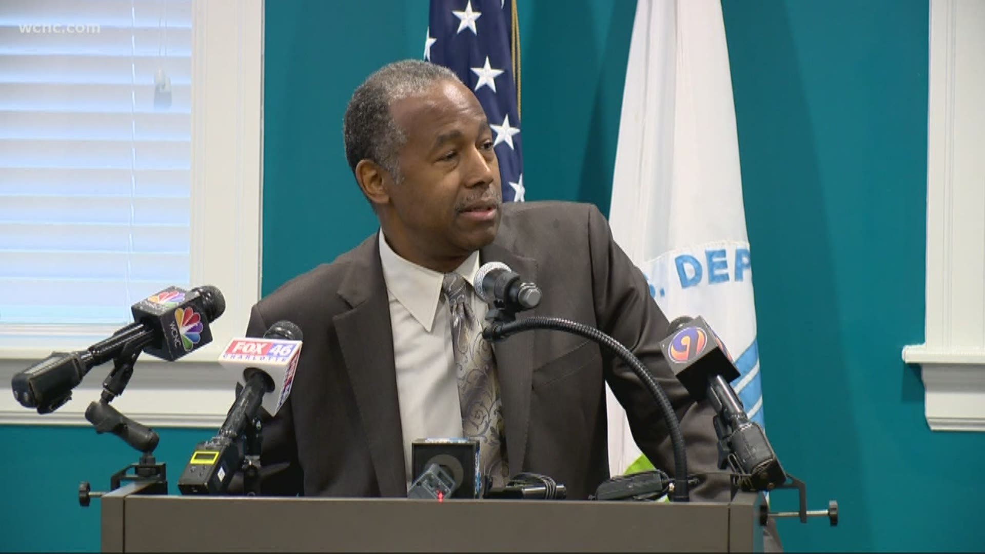 Ben Carson spoke about affordable housing -- a problem seen across the country, and definitely in the Queen City.