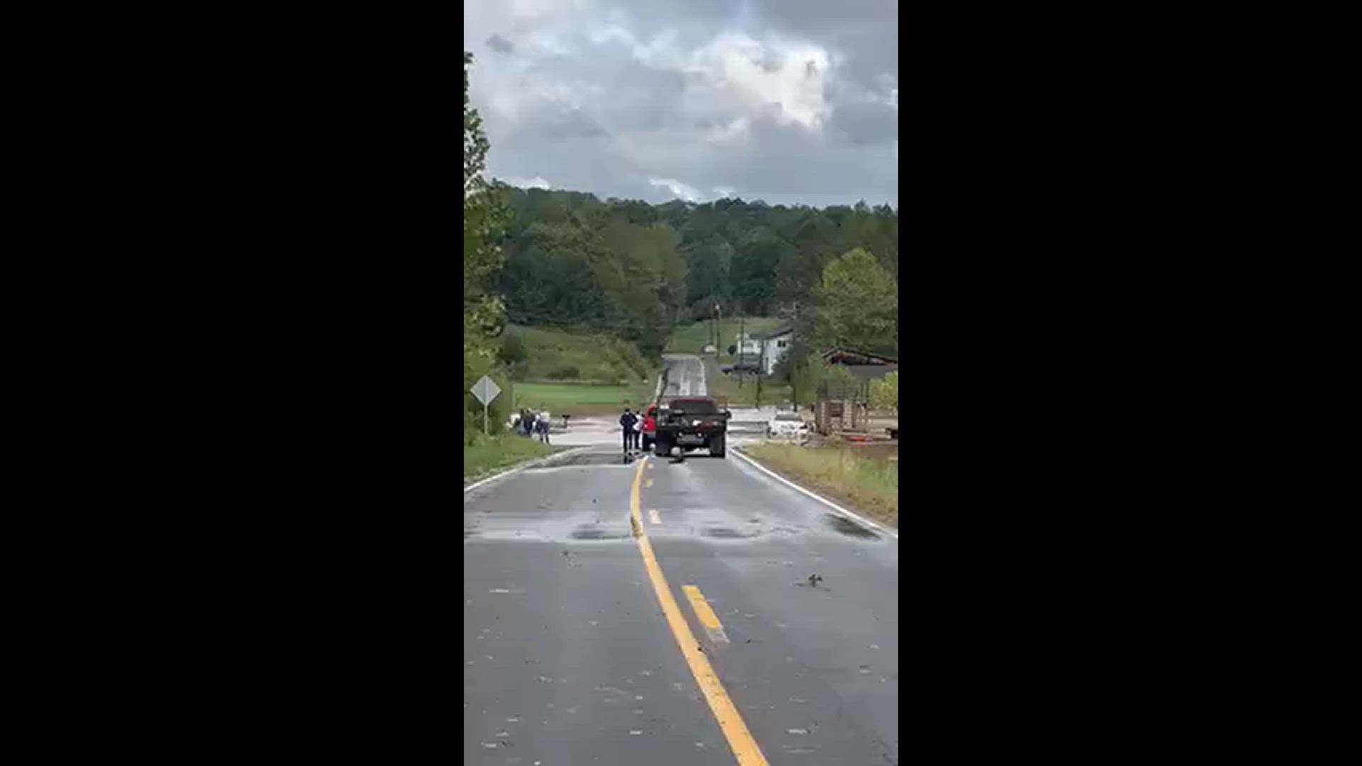 Flooding on Hwy. 194 in Ashe County, NC
Credit: Emily Carr