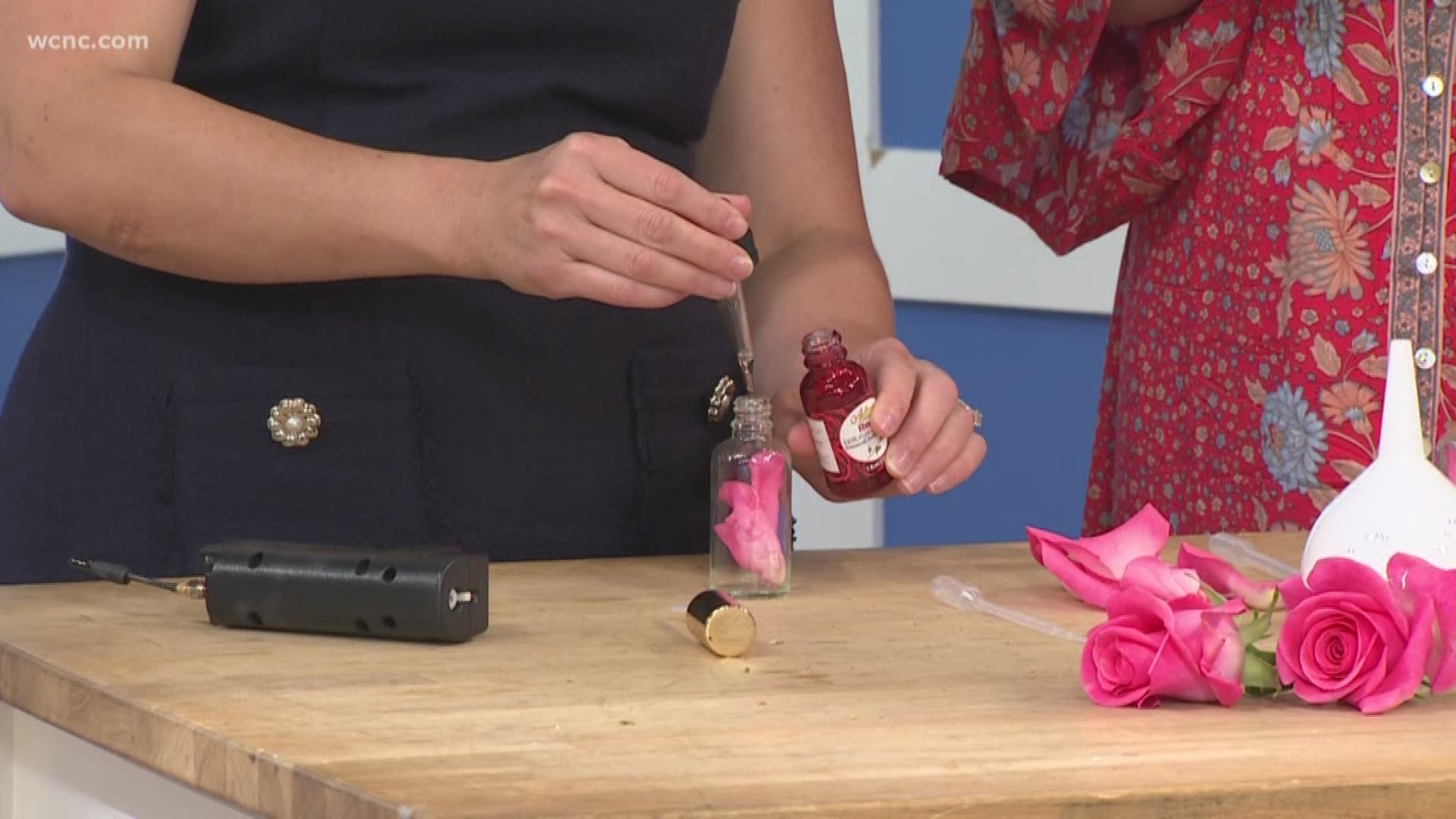 Cory Rindskopf with Bells Box Collective shows us how easy it is to make your own natural rose water facial spray.