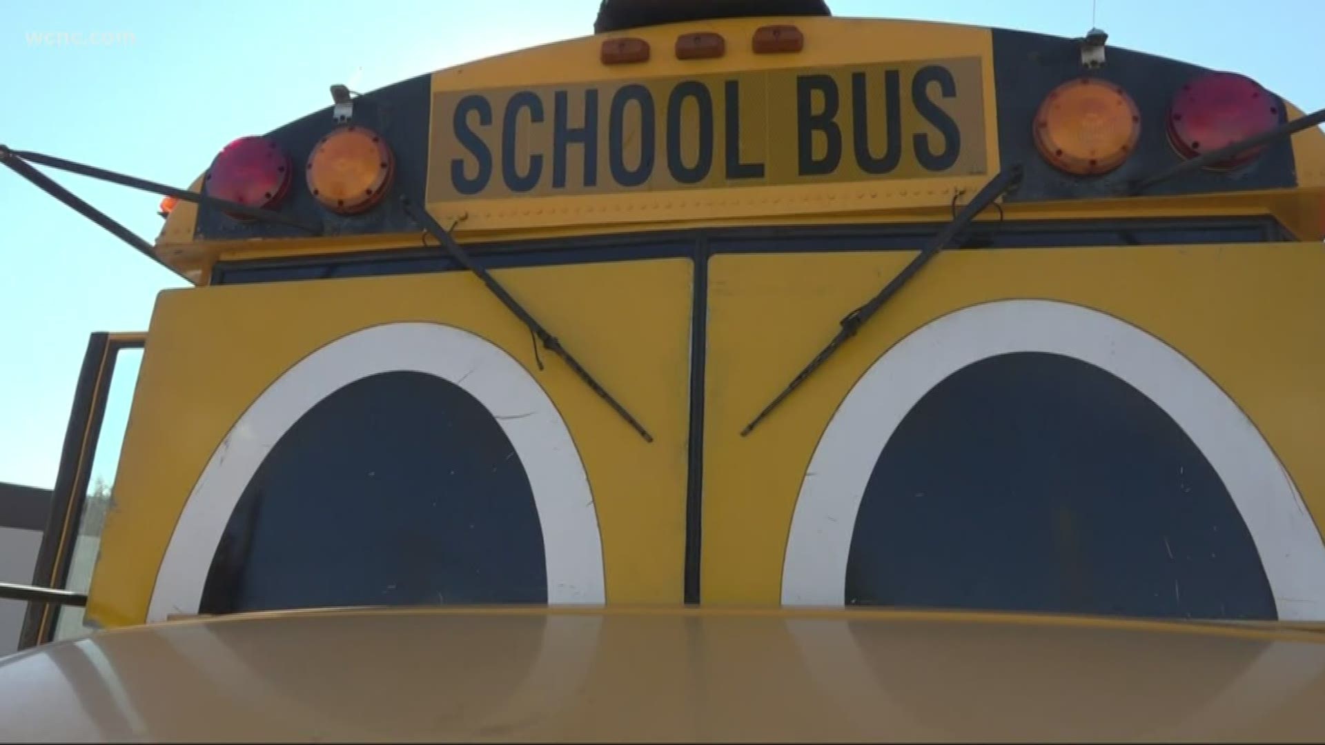 #39 Gus the Bus #39 at Charlotte Mecklenburg Schools is back wcnc com