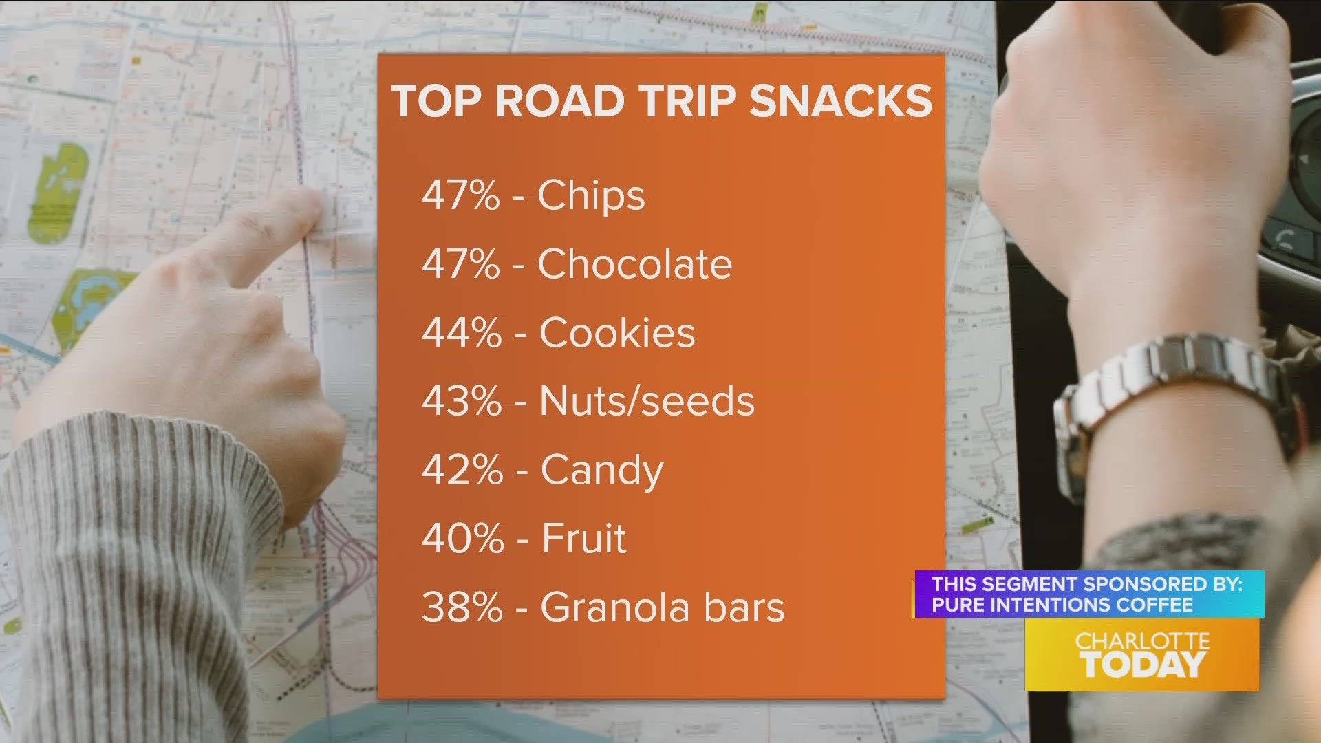 Snacks that can make or break a road trip