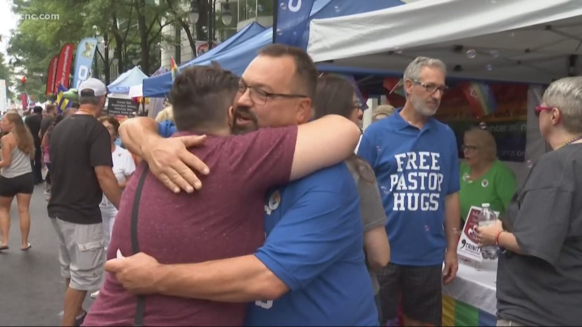 Thousands of people are in the Queen City this weekend for the annual Charlotte Pride Festival and Parade.