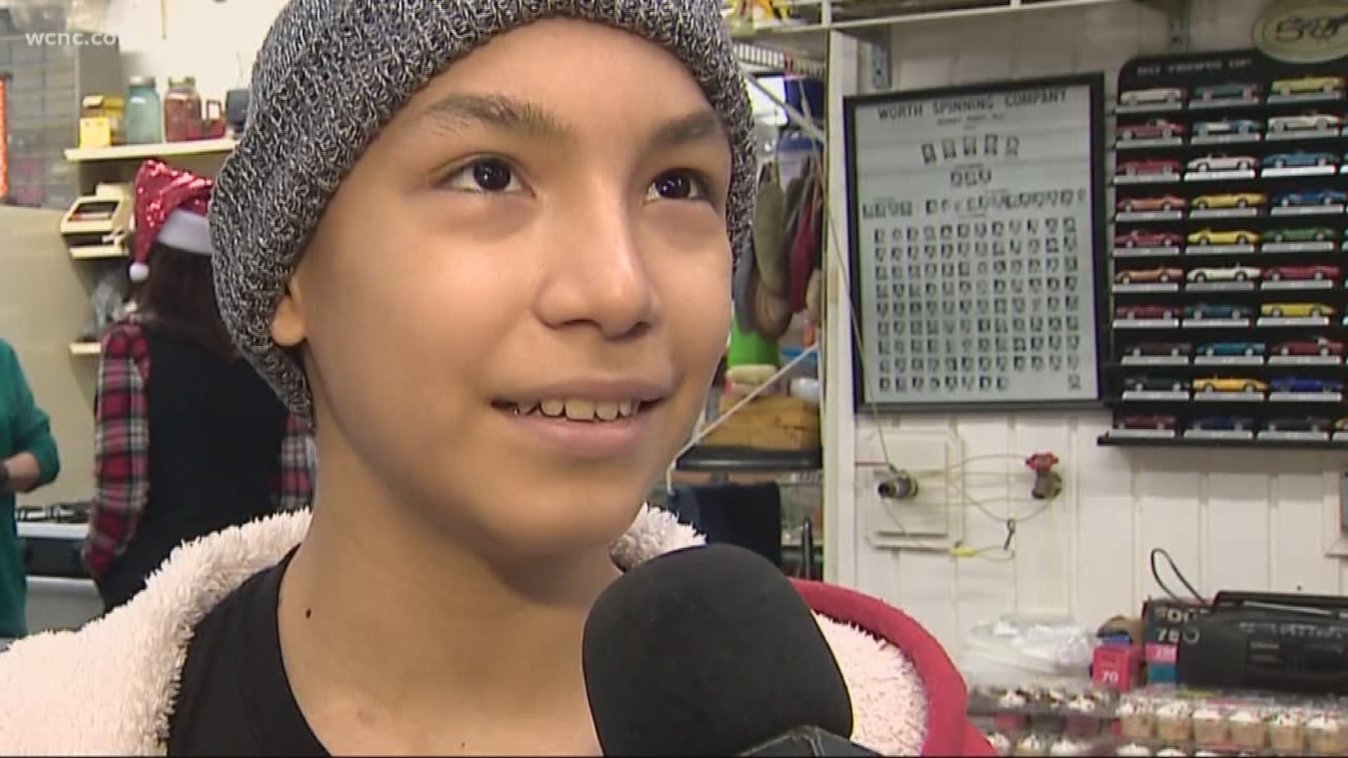 Christmas came early for a boy battling a rare and aggressive form of cancer.