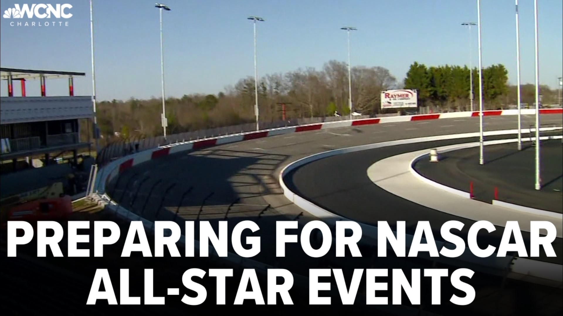 After decades without races, the track north of Charlotte is getting ready to host NASCAR All-Star Weekend in less than a week.