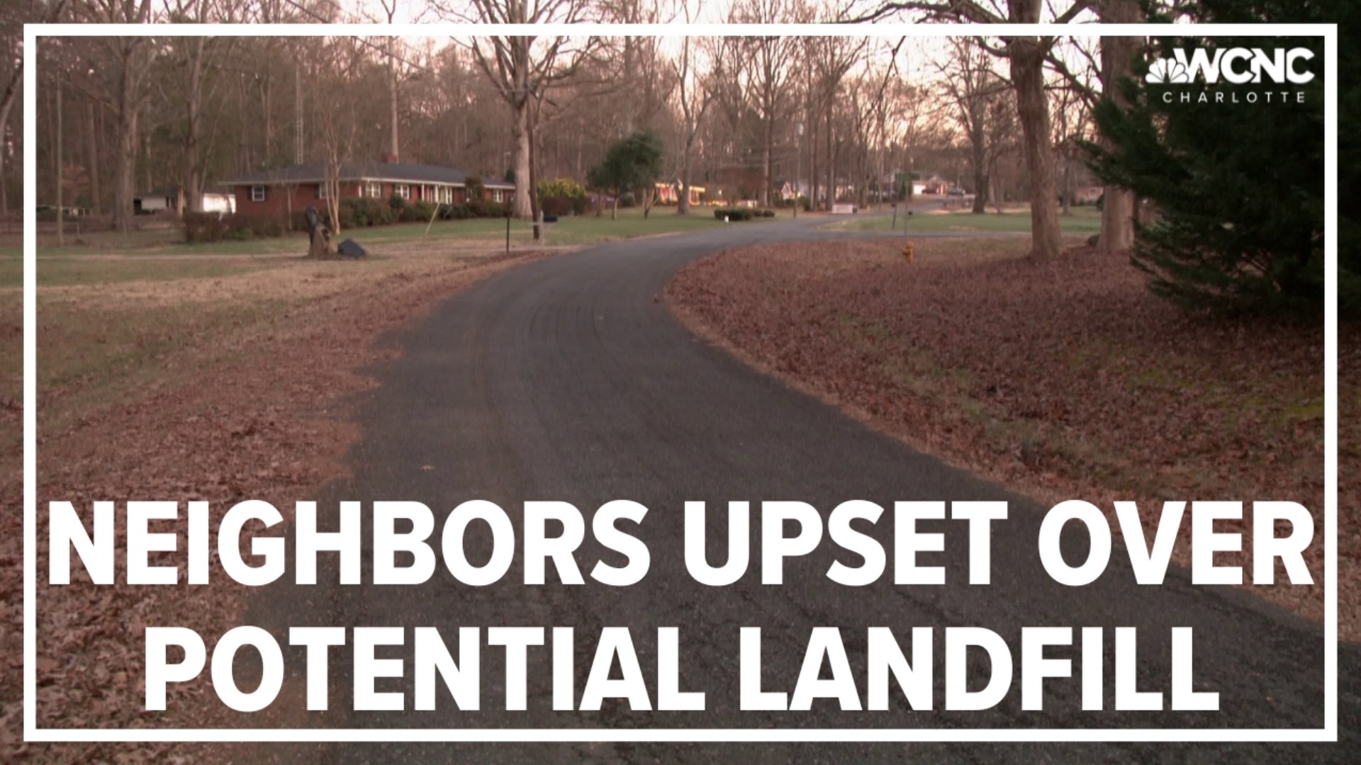 Residents in Charlotte's Oakdale neighborhood are pushing back against plans for a new landfill.