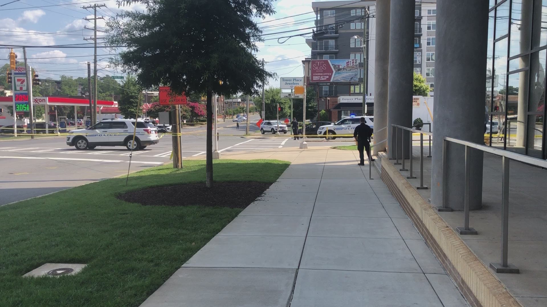 Part of Remount Road and South Boulevard shut down for police investigation after one person transported for life-threatening injuries.