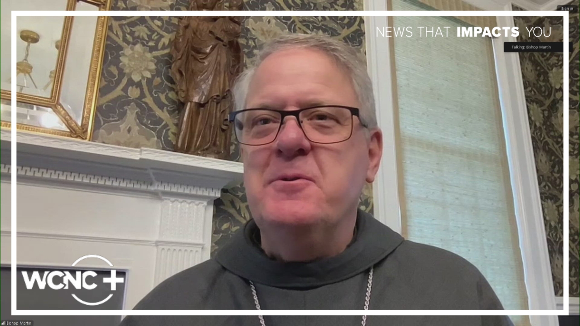 Charlotte Diocese Bishop Michael Martin talks more about the conclave and what's next for the church.