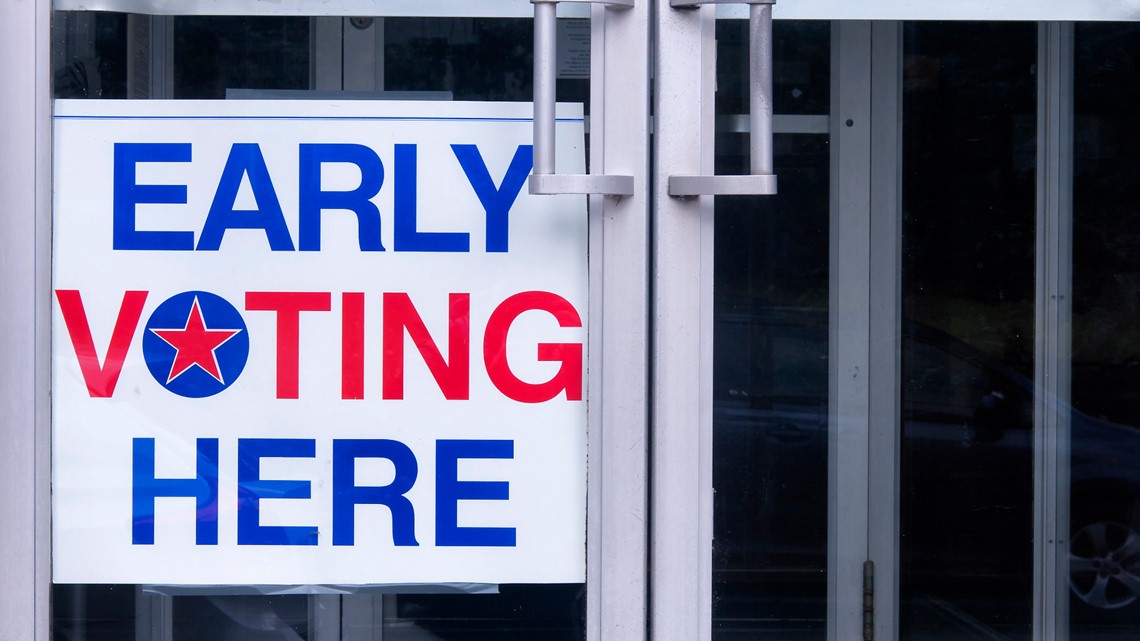 Early voting locations in Gaston County, North Carolina