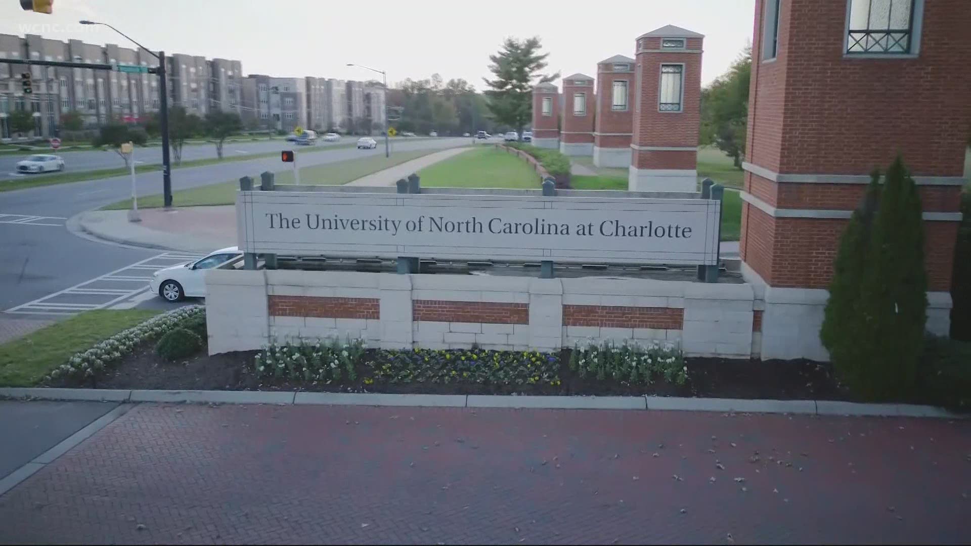 Some students return to UNCC campus classes