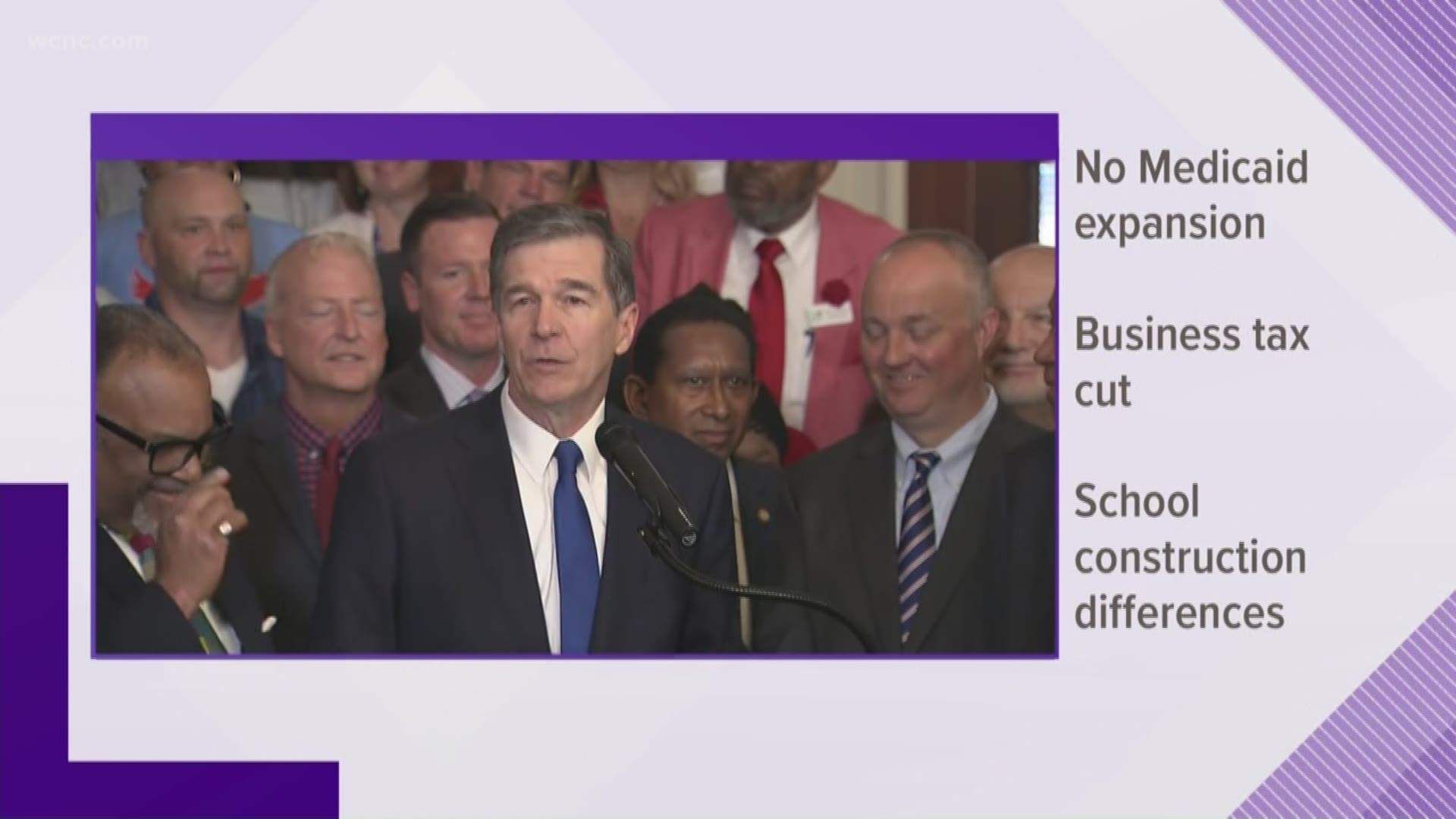 This will be the third time in as many years as governor that Cooper has vetoed what's annually the most important piece of legislation.