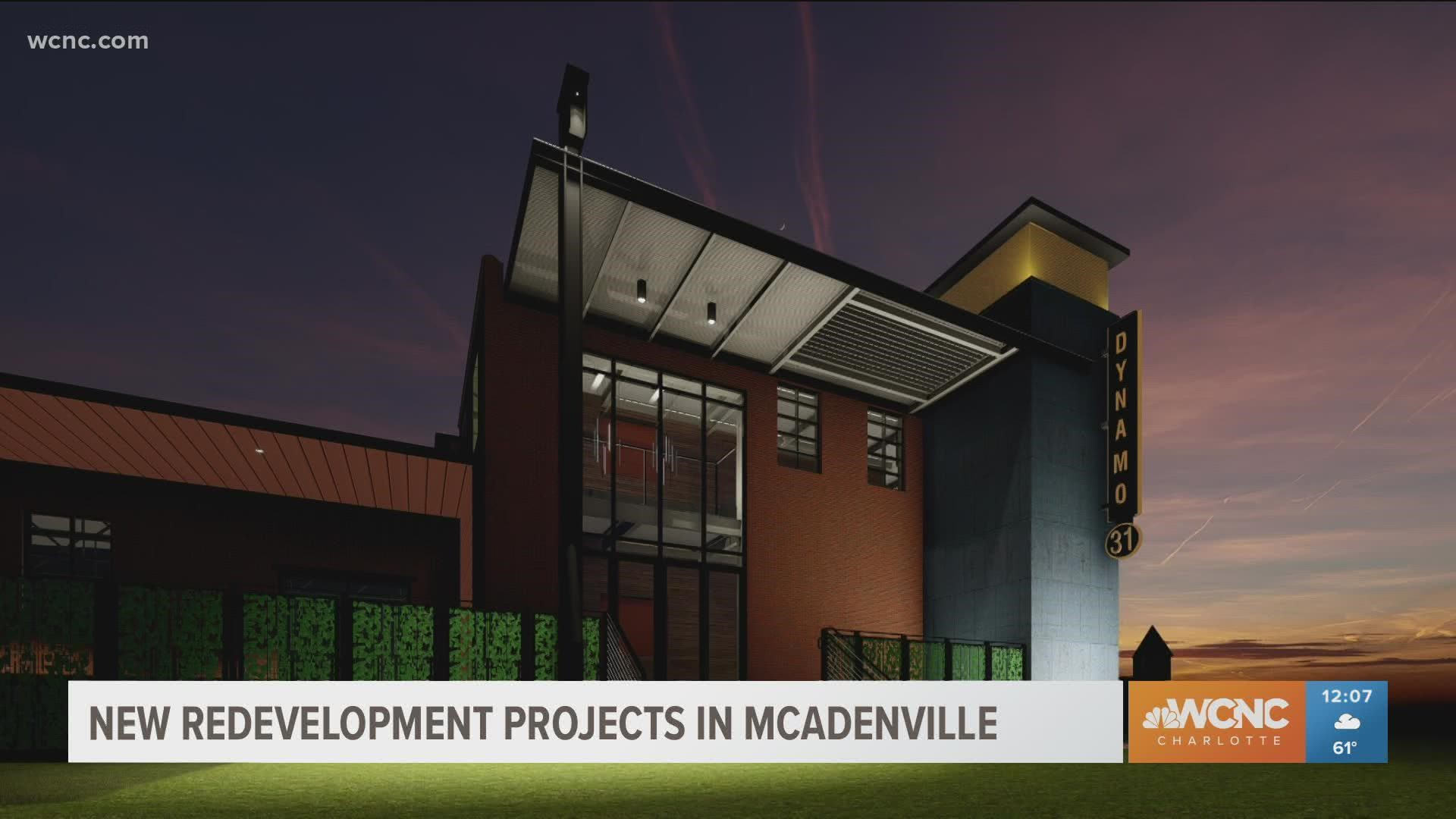 McAdenville company announces plans for major downtown redevelopment