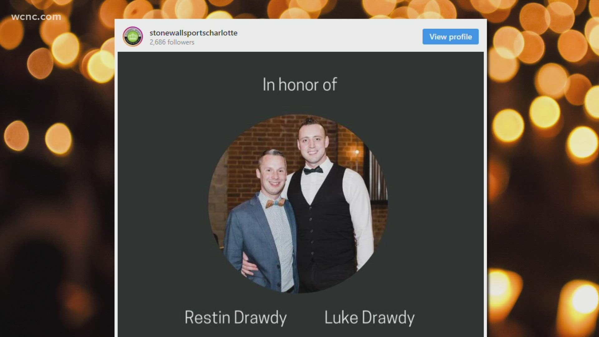 Luke and Restin Drawdy died earlier this week after a crash on North Tryon Street. The other driver involved was impaired, according to CMPD.