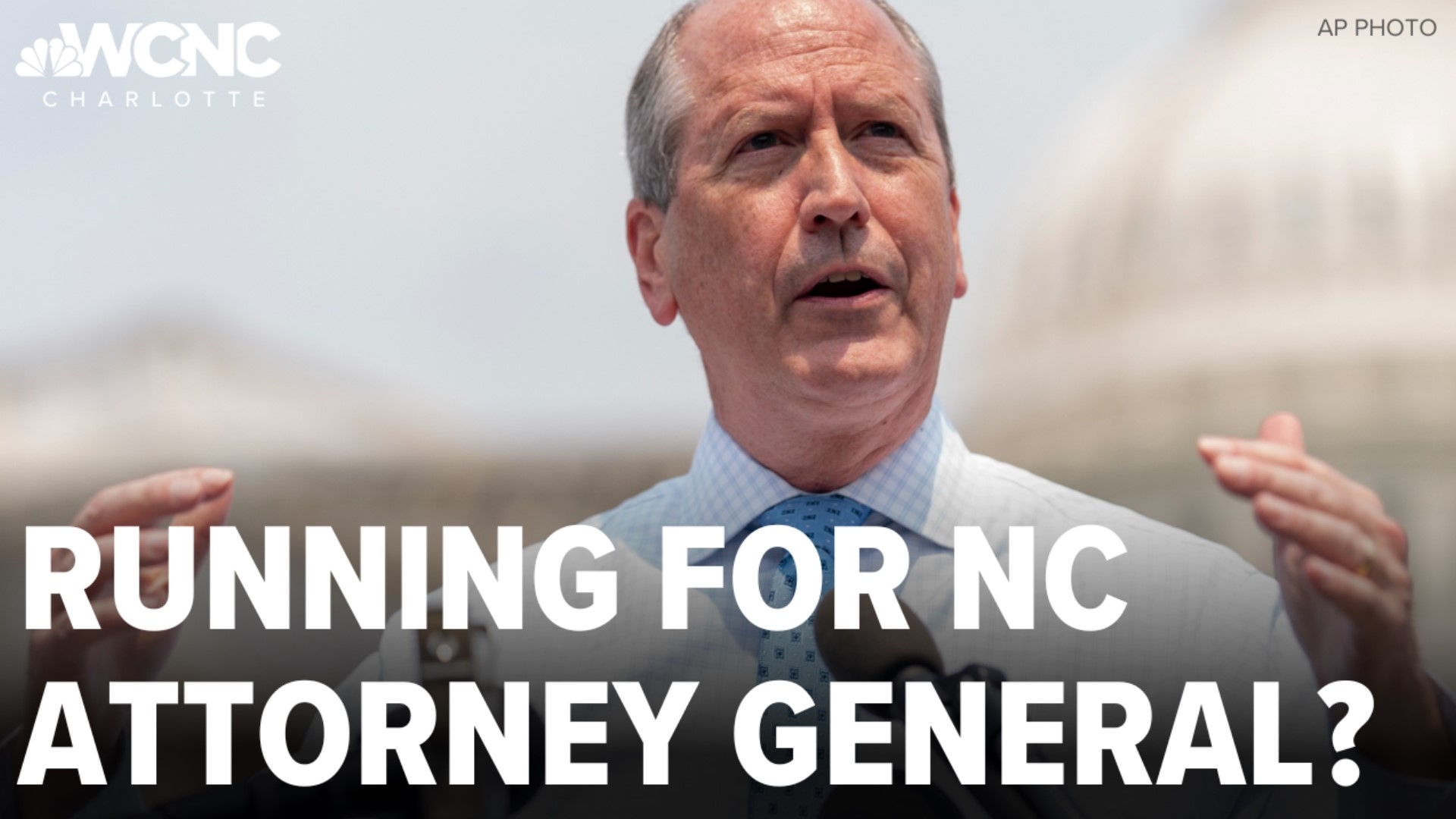 Dan Bishop, one of North Carolina's most conservative congressmen, won't seek reelection in the House for a shot at becoming the state's top prosecutor.